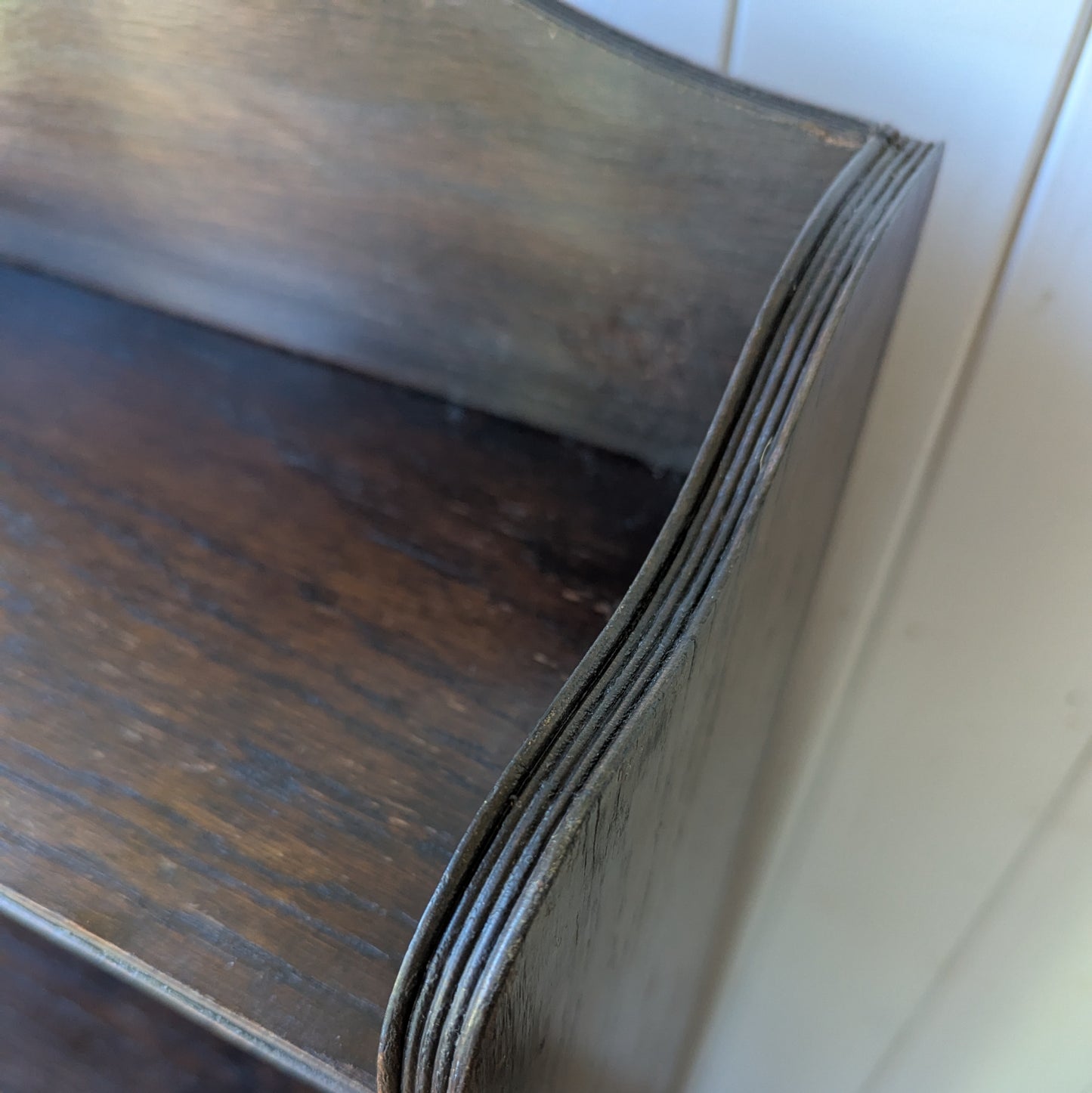 Small Antique Oak Bookcase