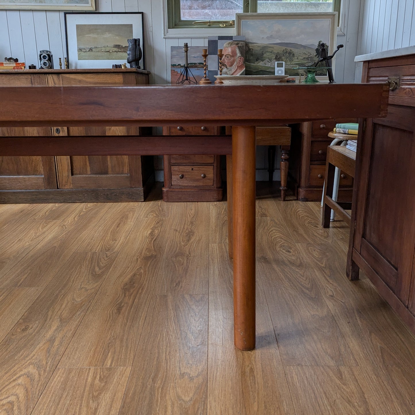 Mid Century Ministry of Defence Dining Table