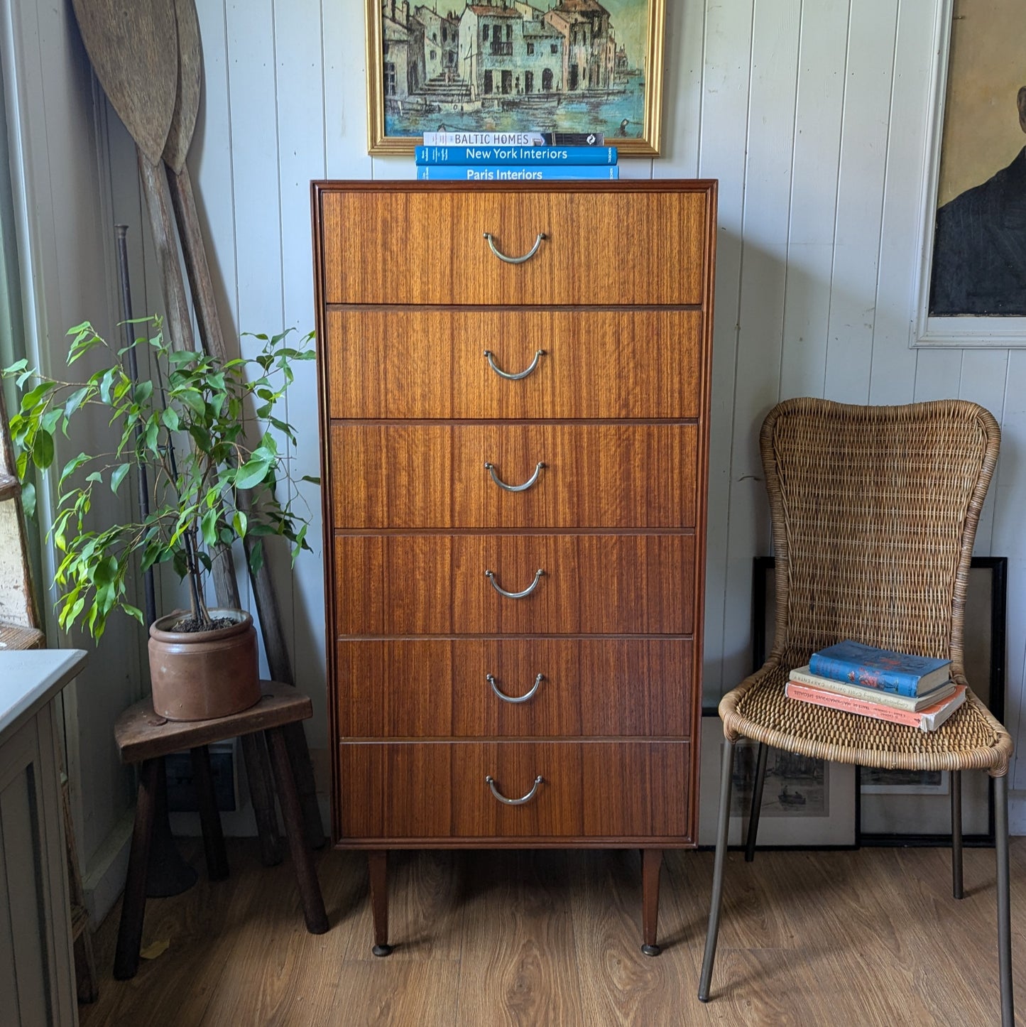 Tall Mid Century Chest of Drawers