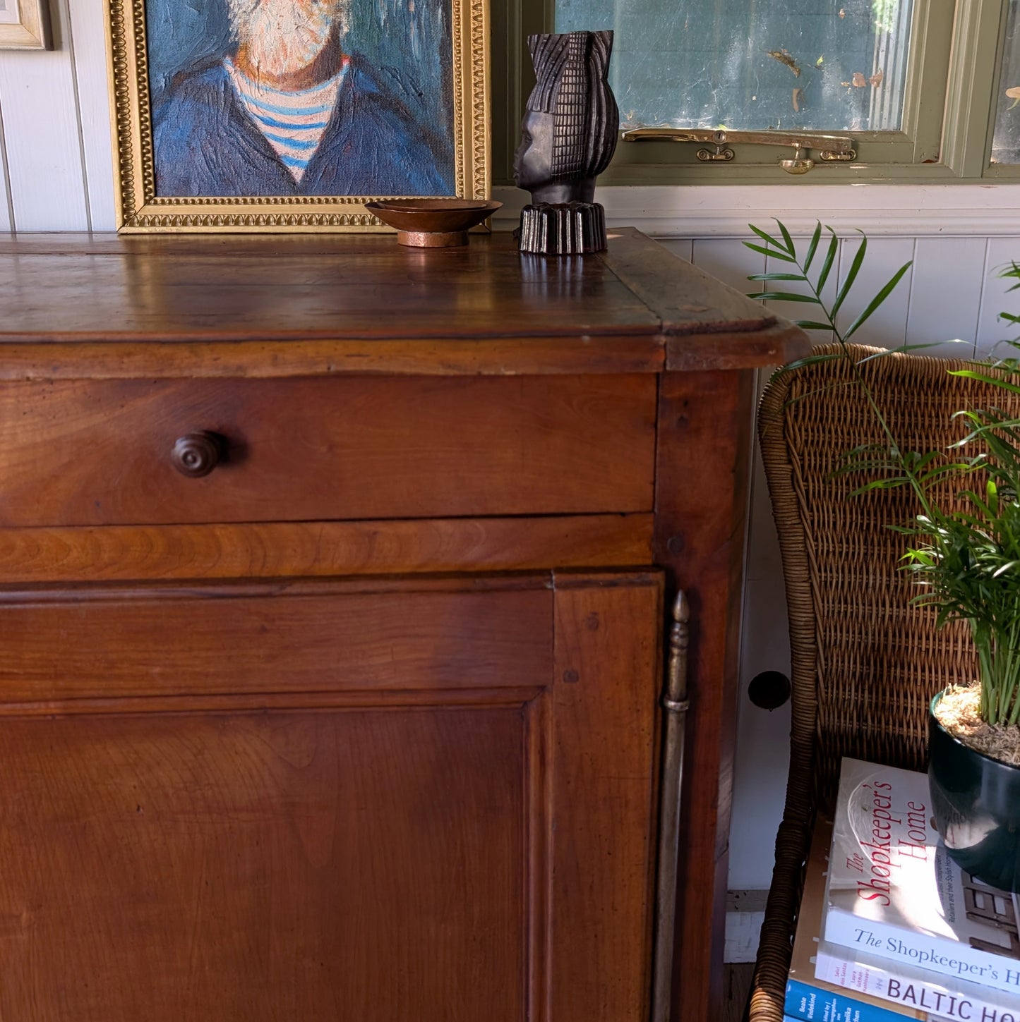 Large Rustic French Cupboard