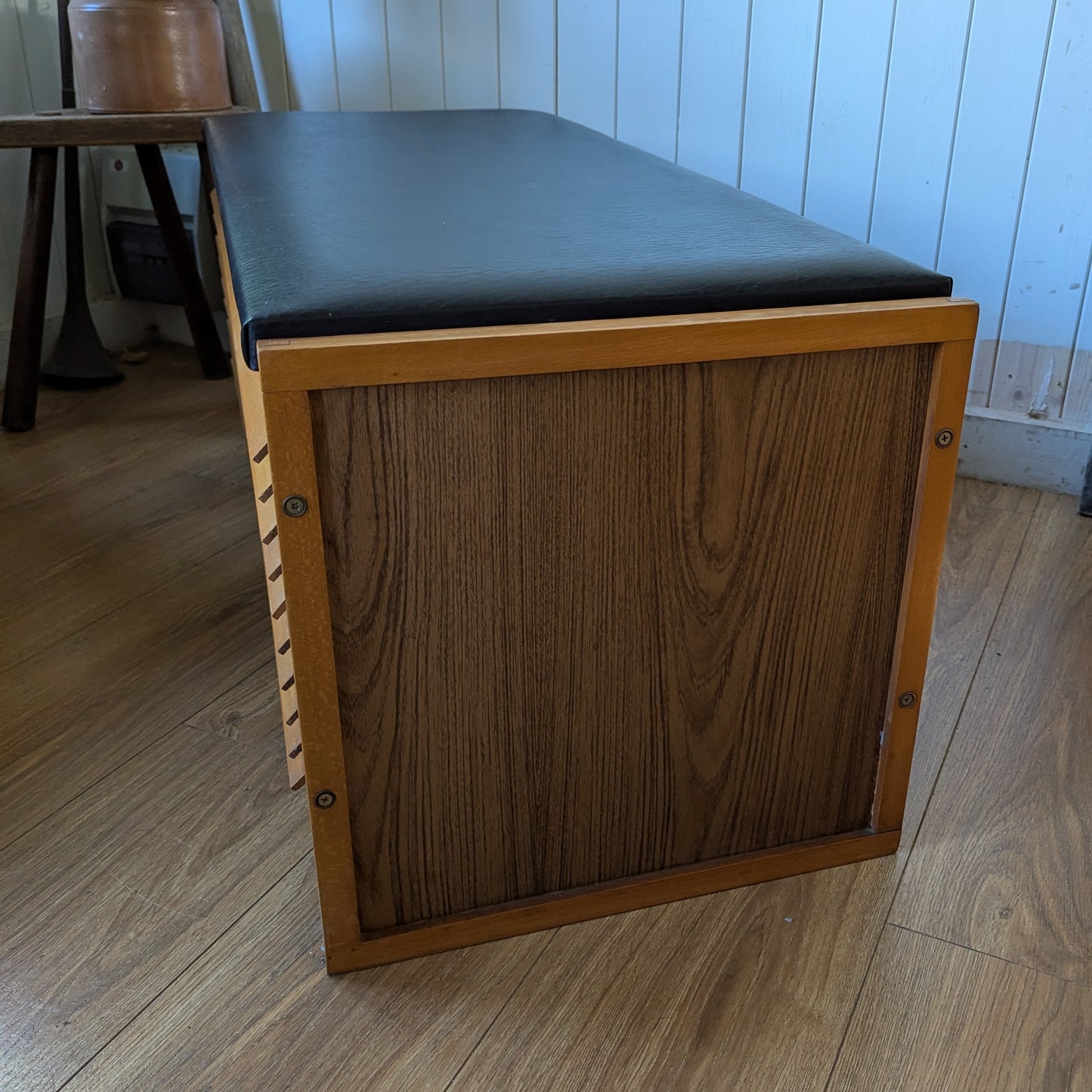 Mid Century Storage Bench