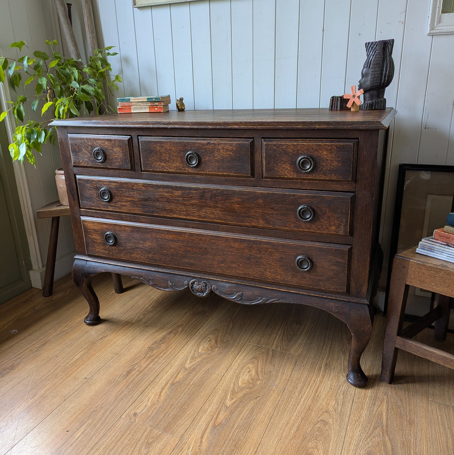Antique Oak Chest of Drawers