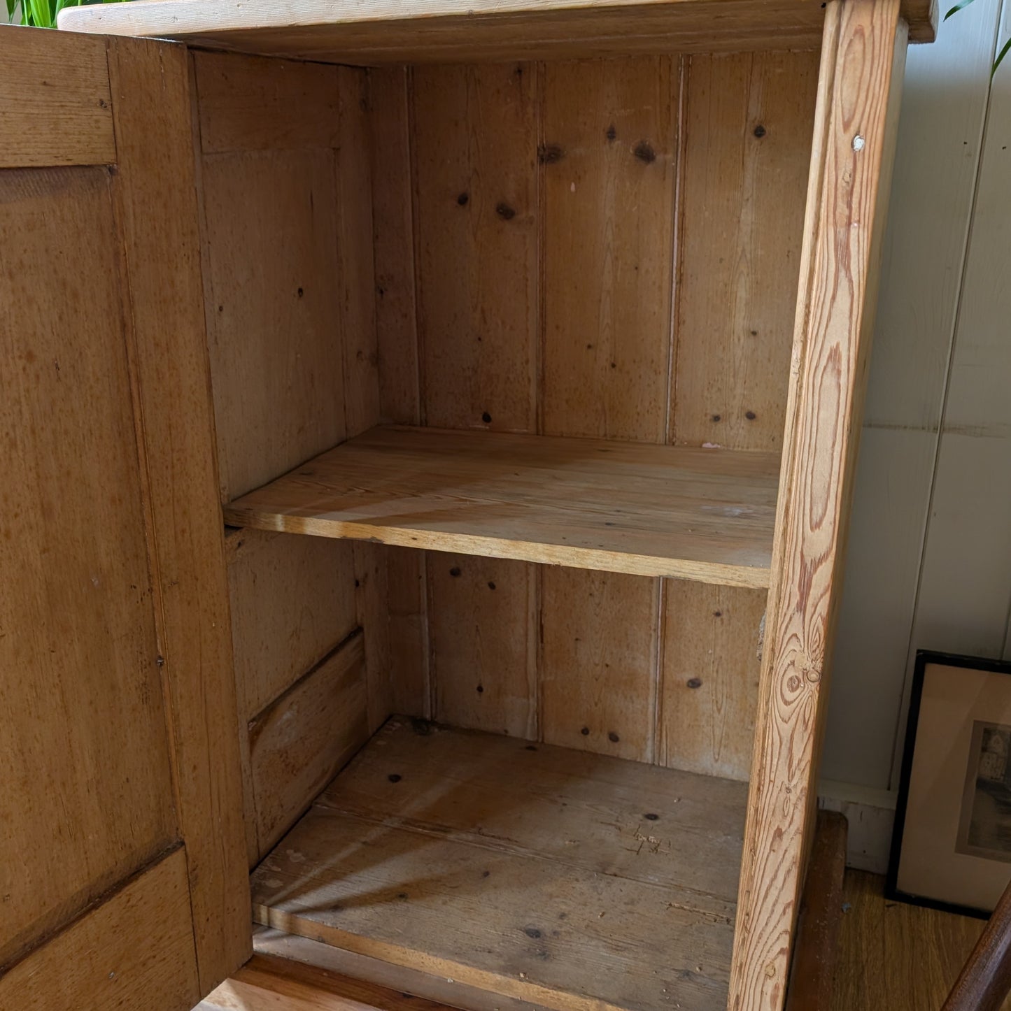 Small Victorian Pine Cupboard