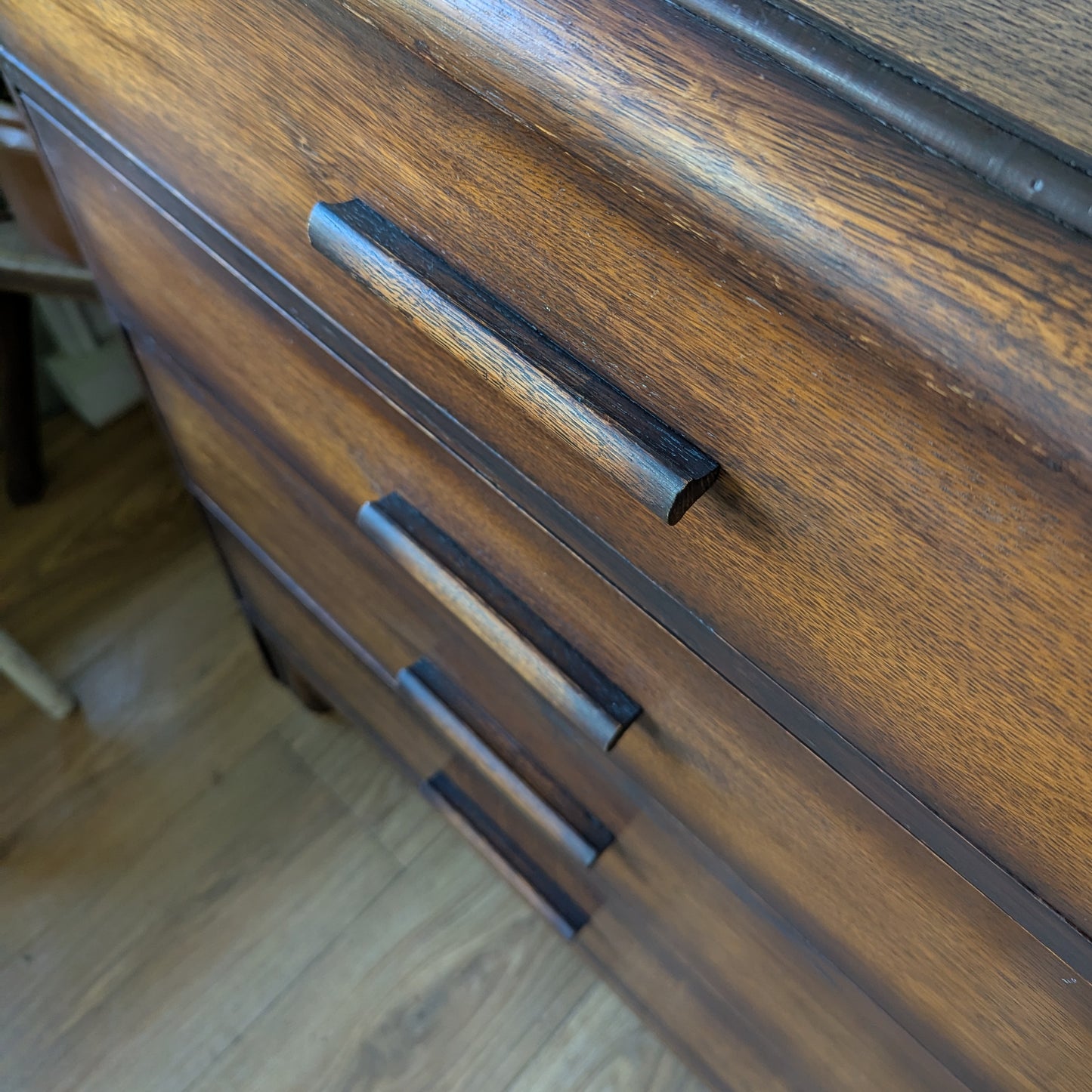 Oak Art Deco Chest of Drawers