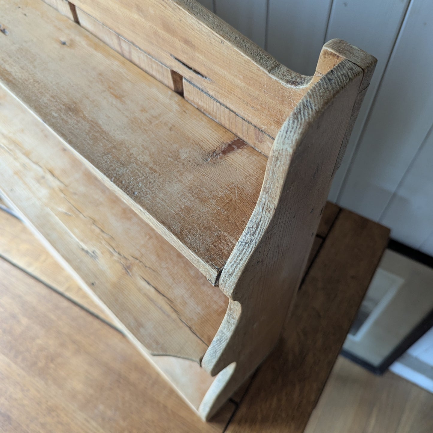 Small Antique Pine Shelves