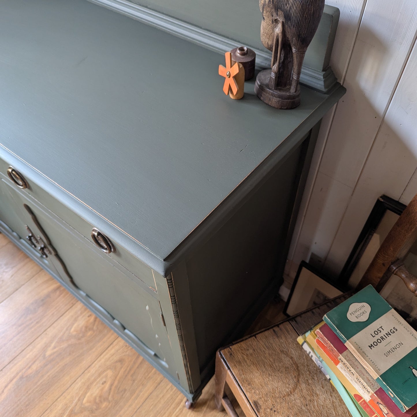 Painted Antique Cupboard