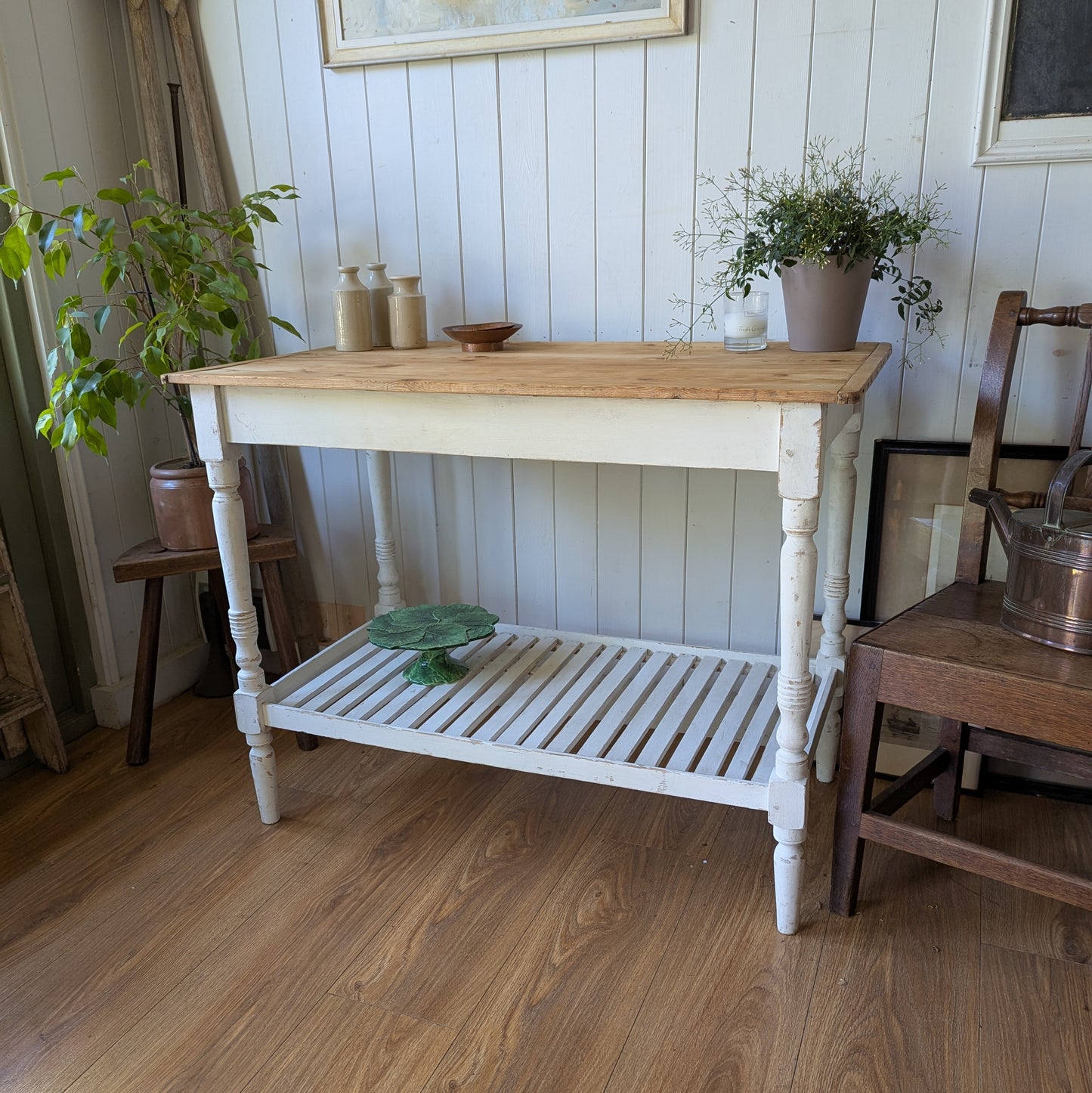 Rustic French Kitchen Island