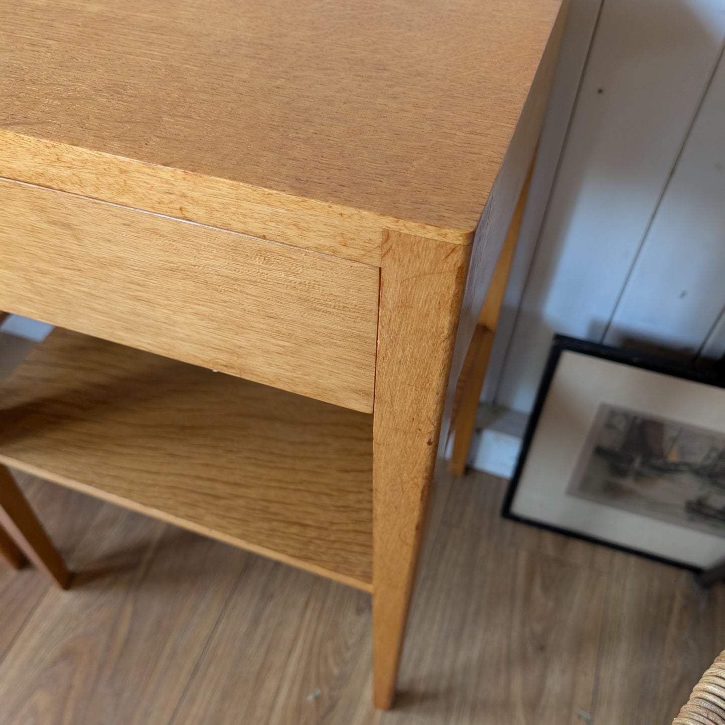 Pair of Mid Century Bedside Tables by H E Gibbs Ltd