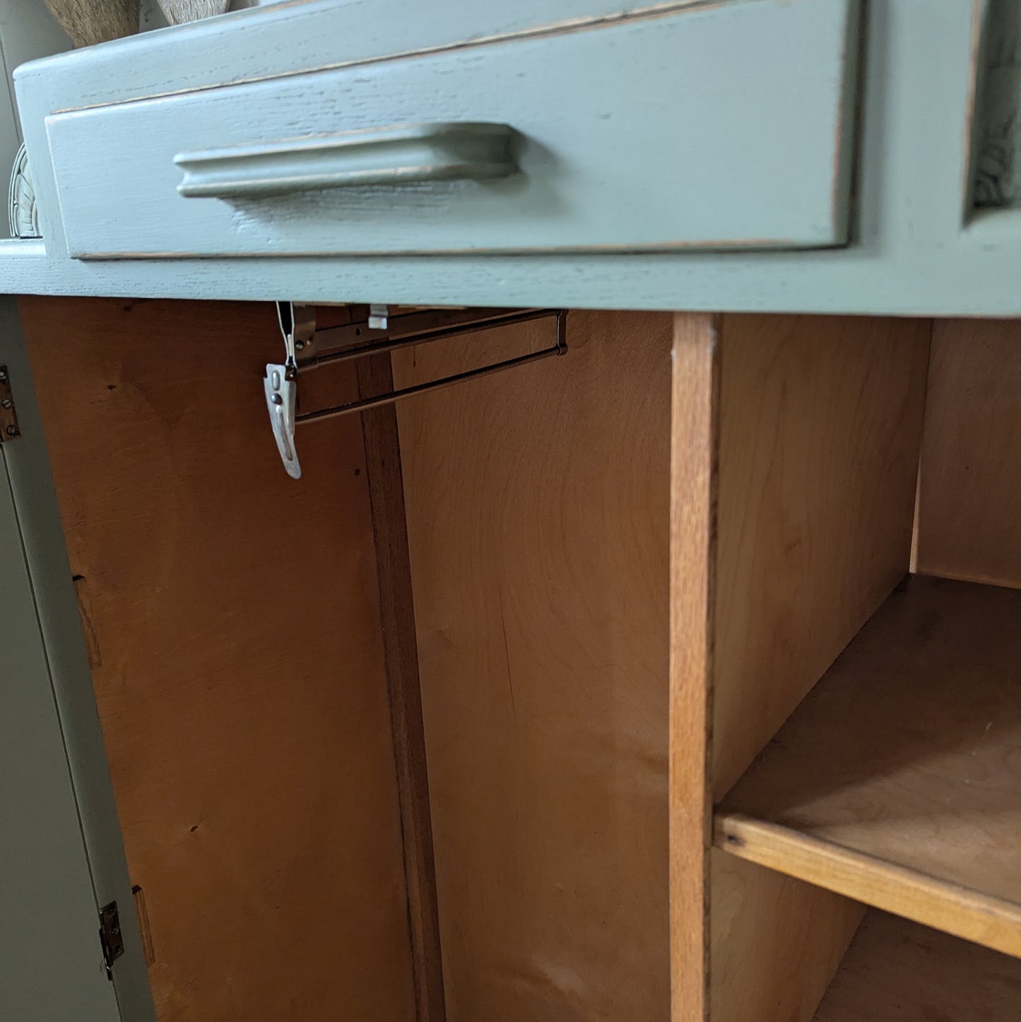 Small Vintage Painted Wardrobe.