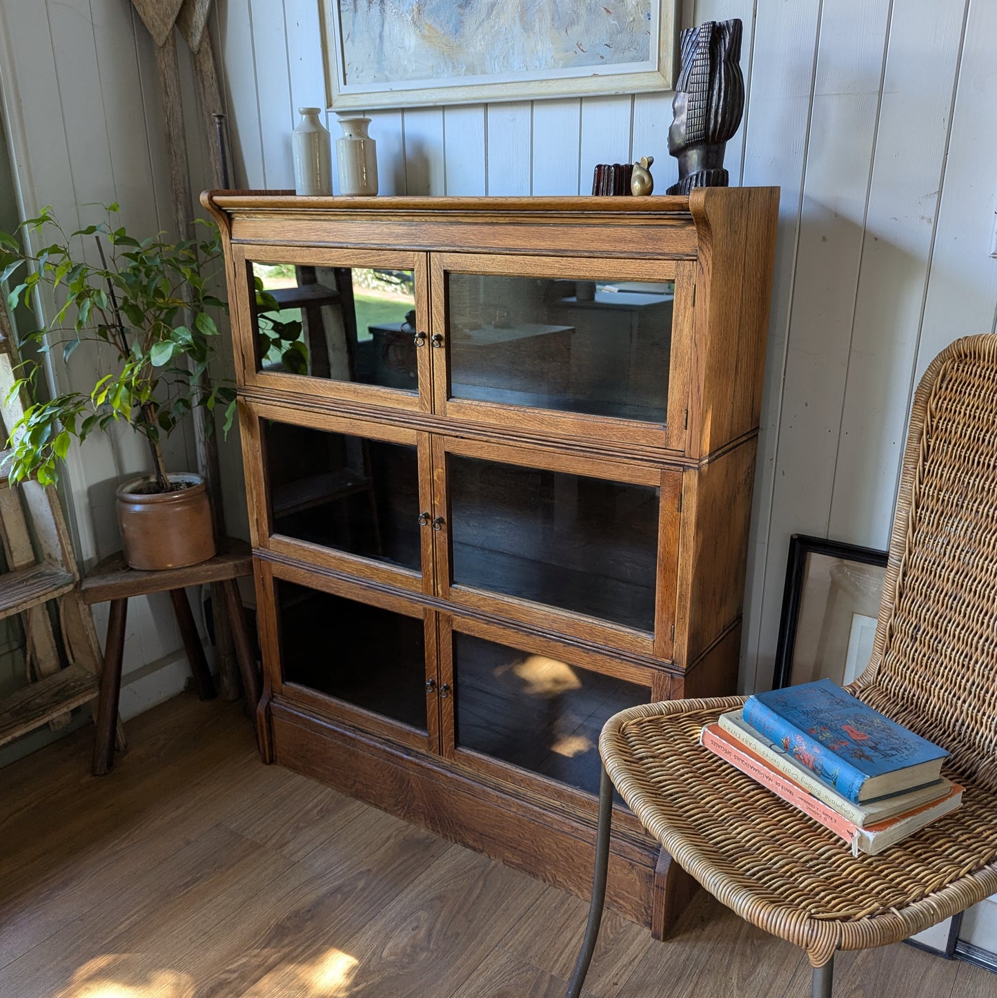 Antique Barristers Bookcase