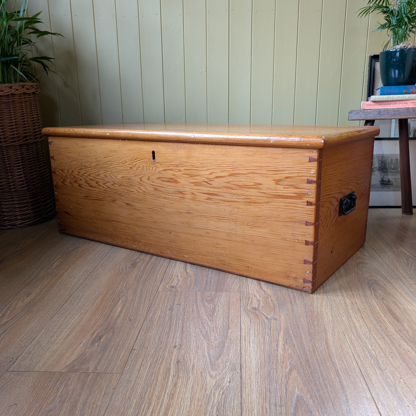 Small Victorian Pine Chest