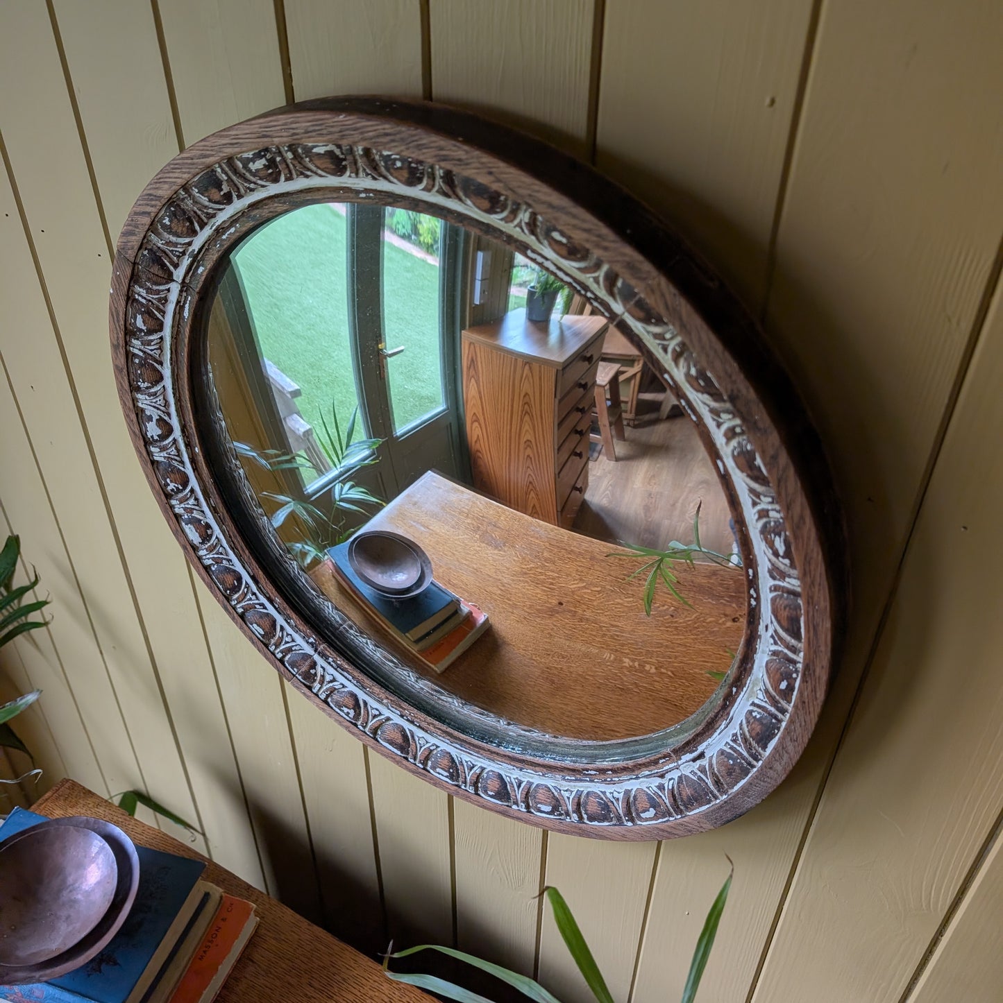 Antique Convex Mirror