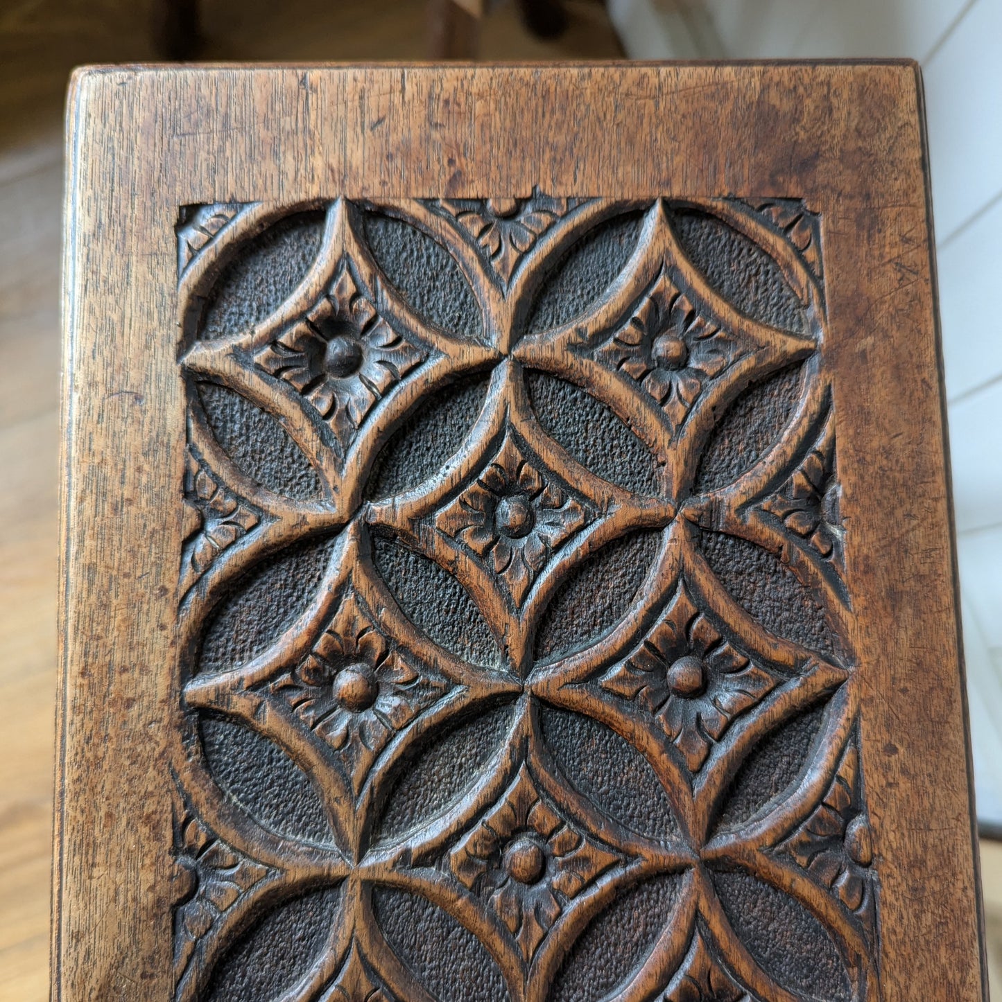 Victorian Gothic Revival Side Table