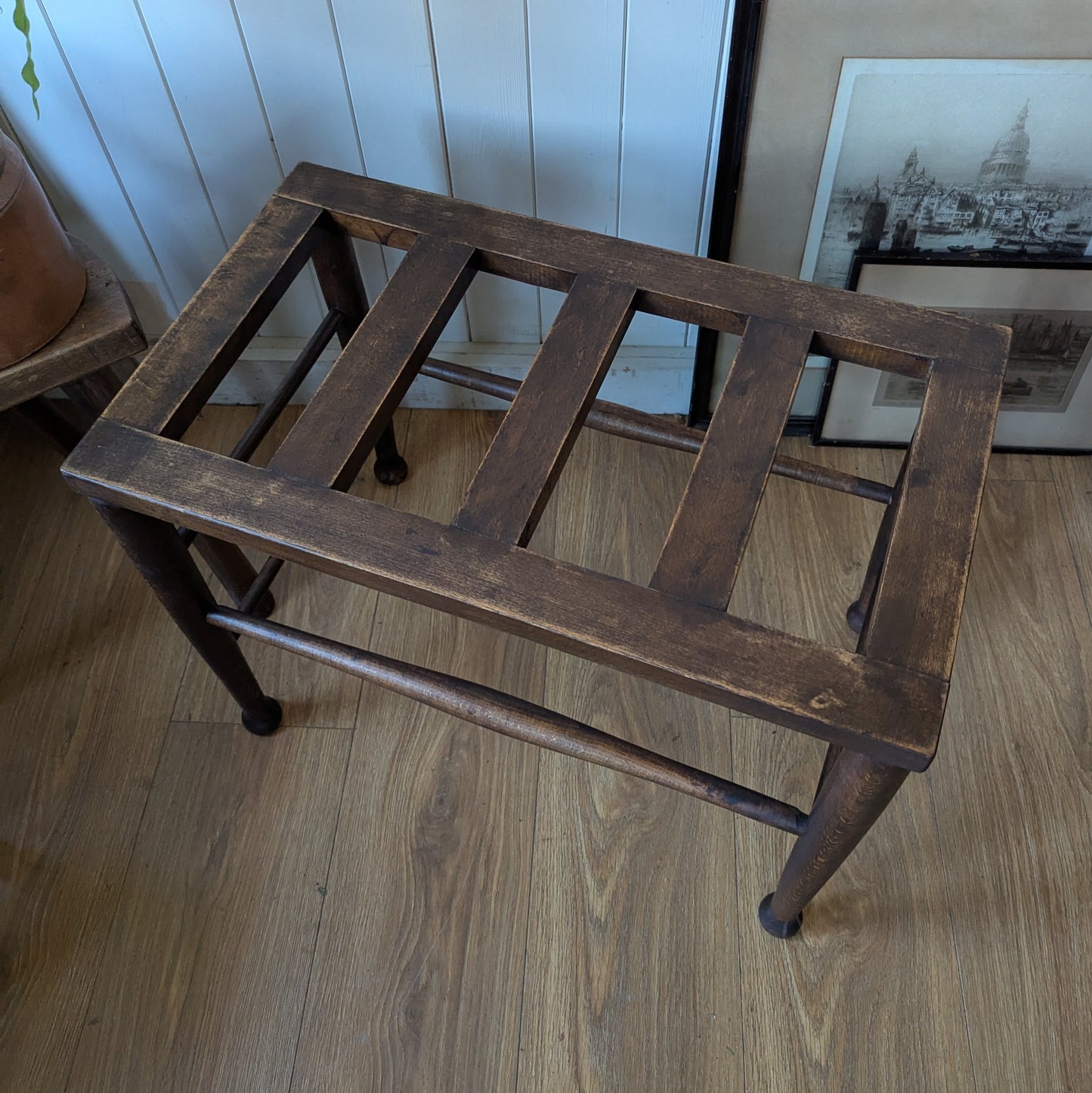 Antique Luggage Stand