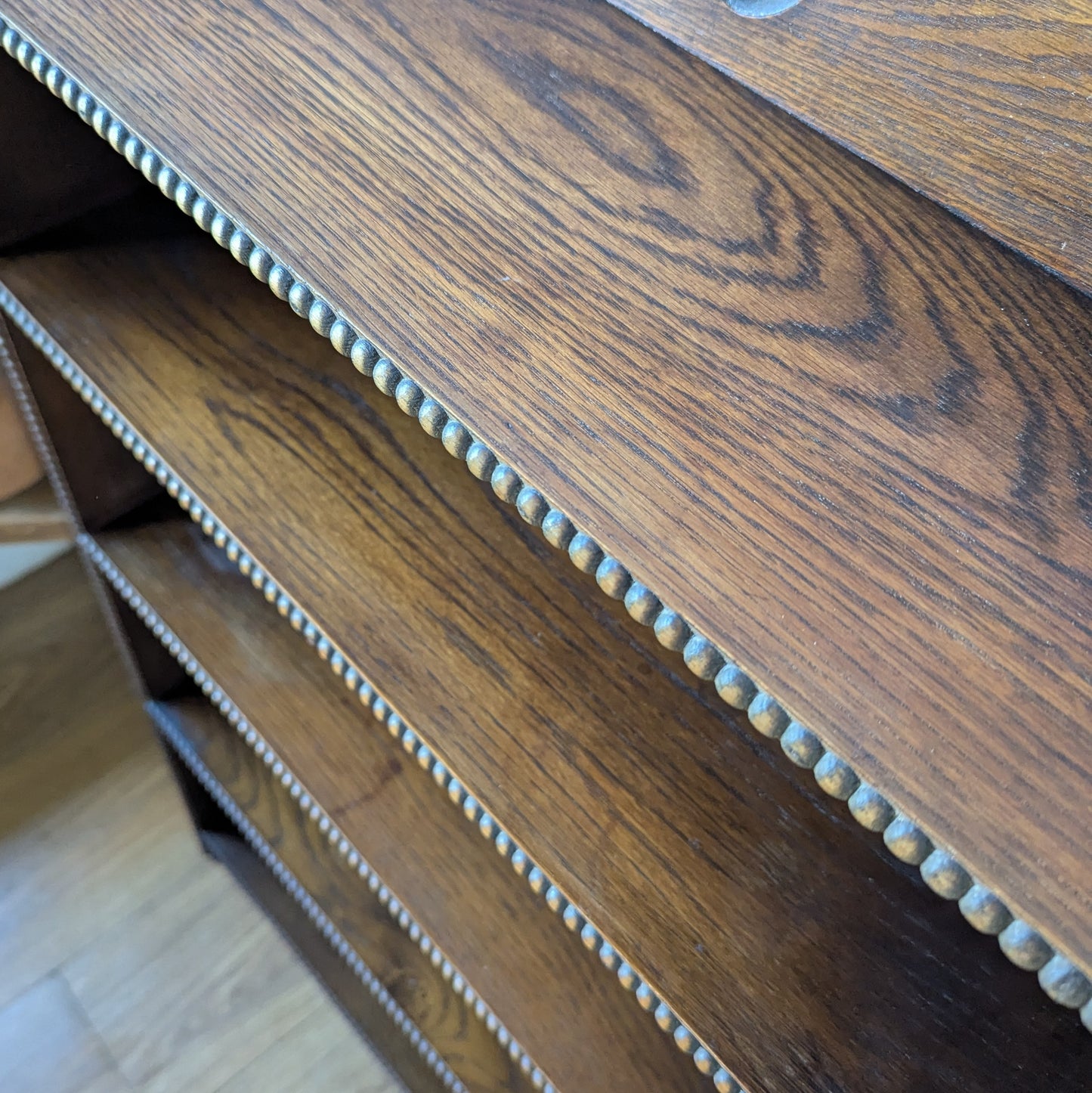 Small Antique Oak Bookcase