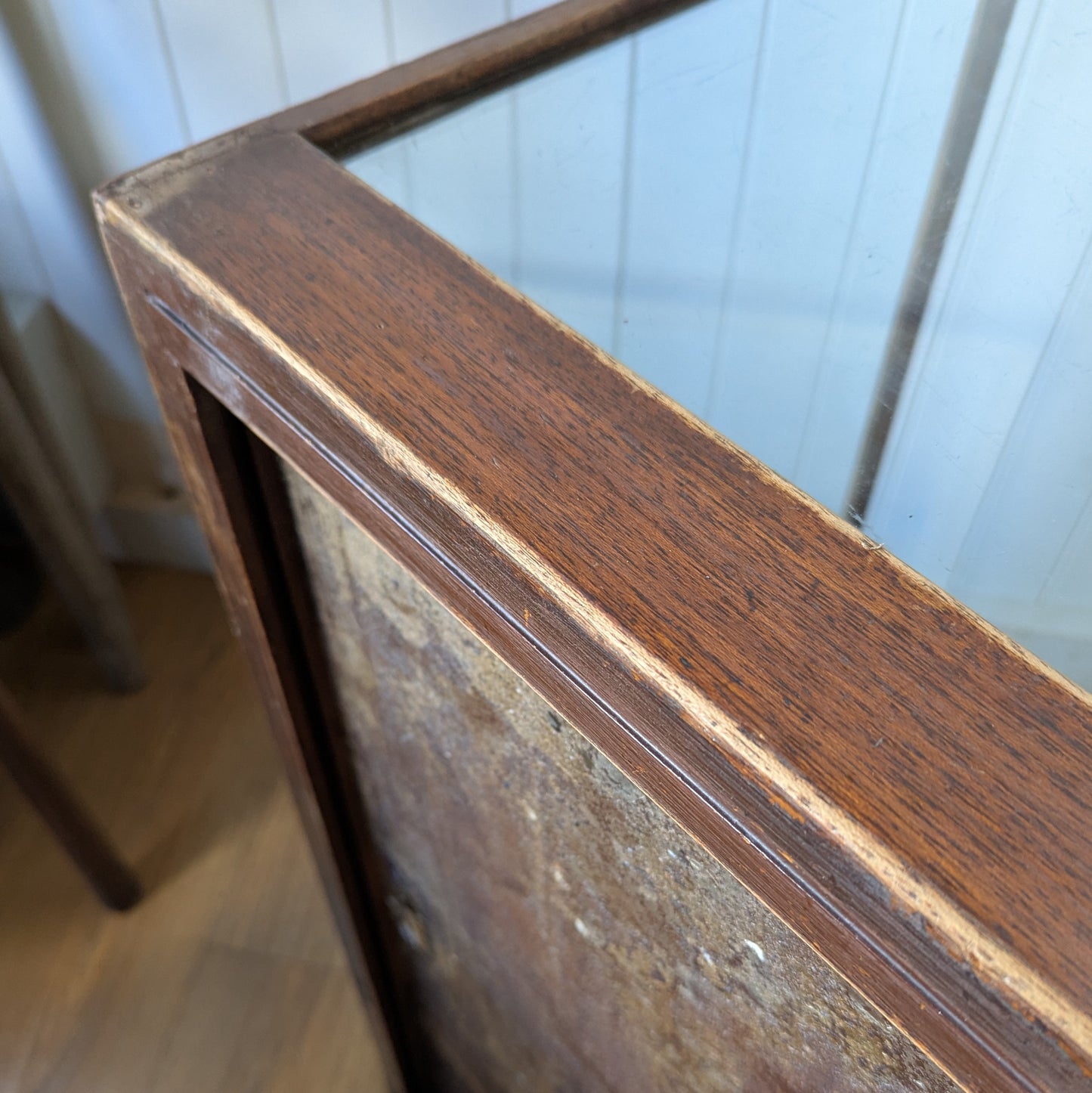 Antique Mirrored Display Unit