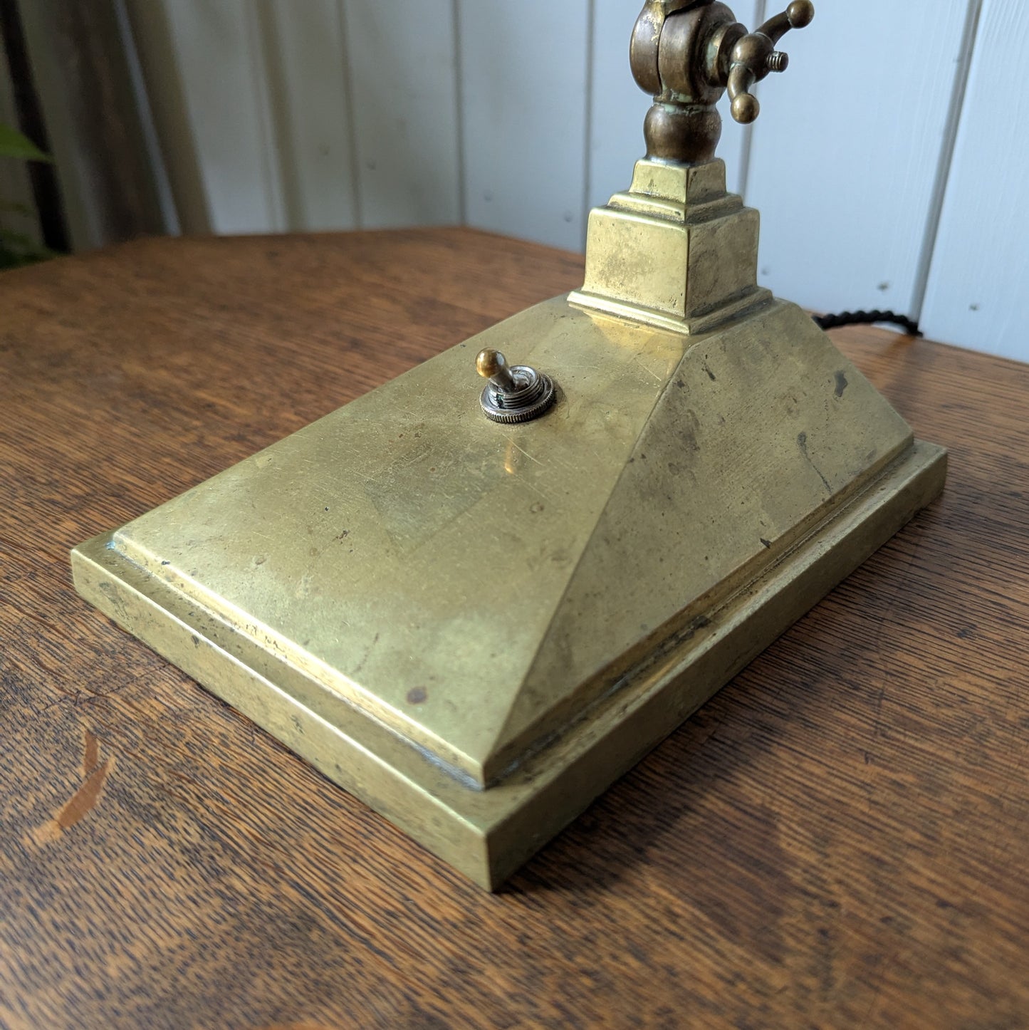 Antique Brass Desk Lamp