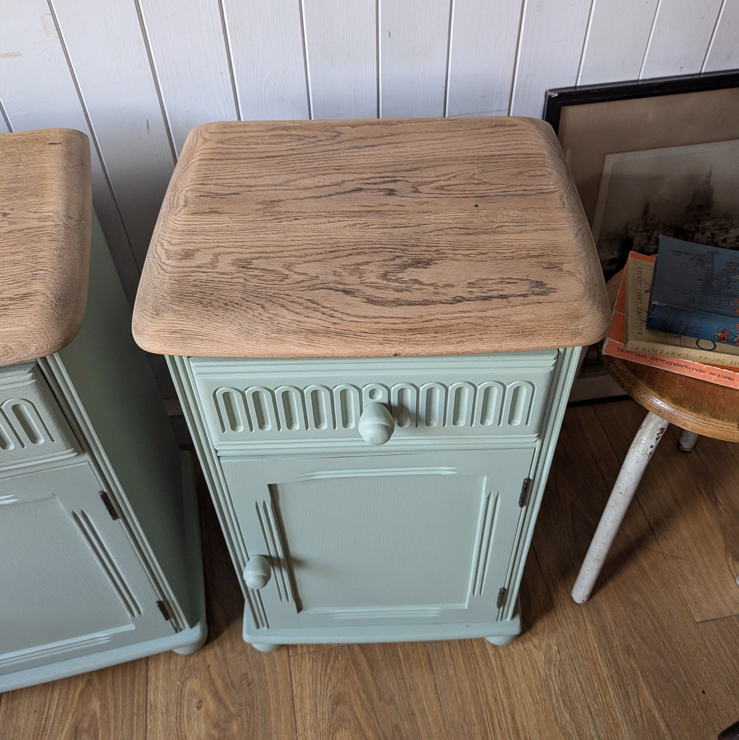 Pair of Vintage Bedside Tables