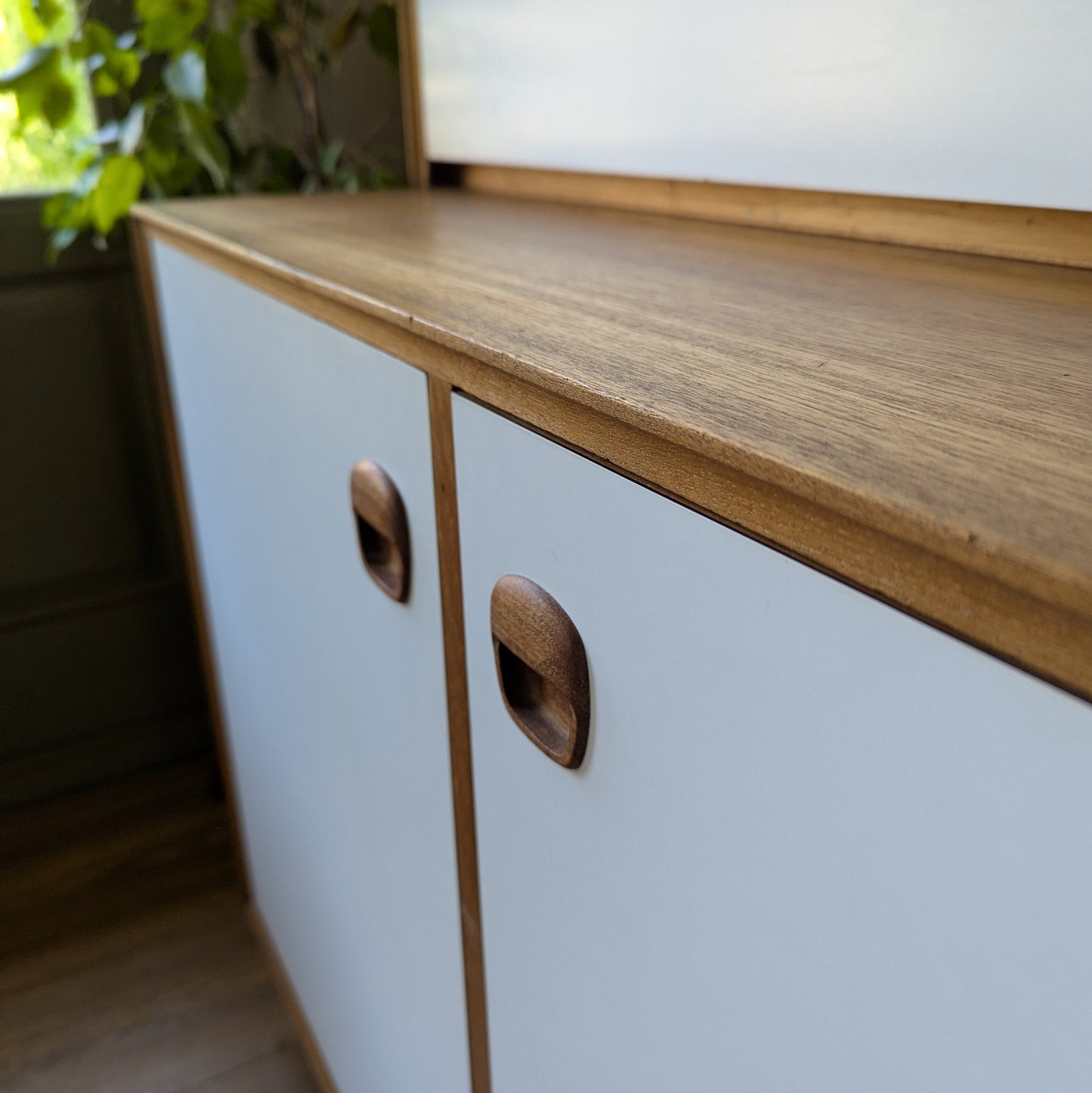 Mid Century Bookcase Bureau