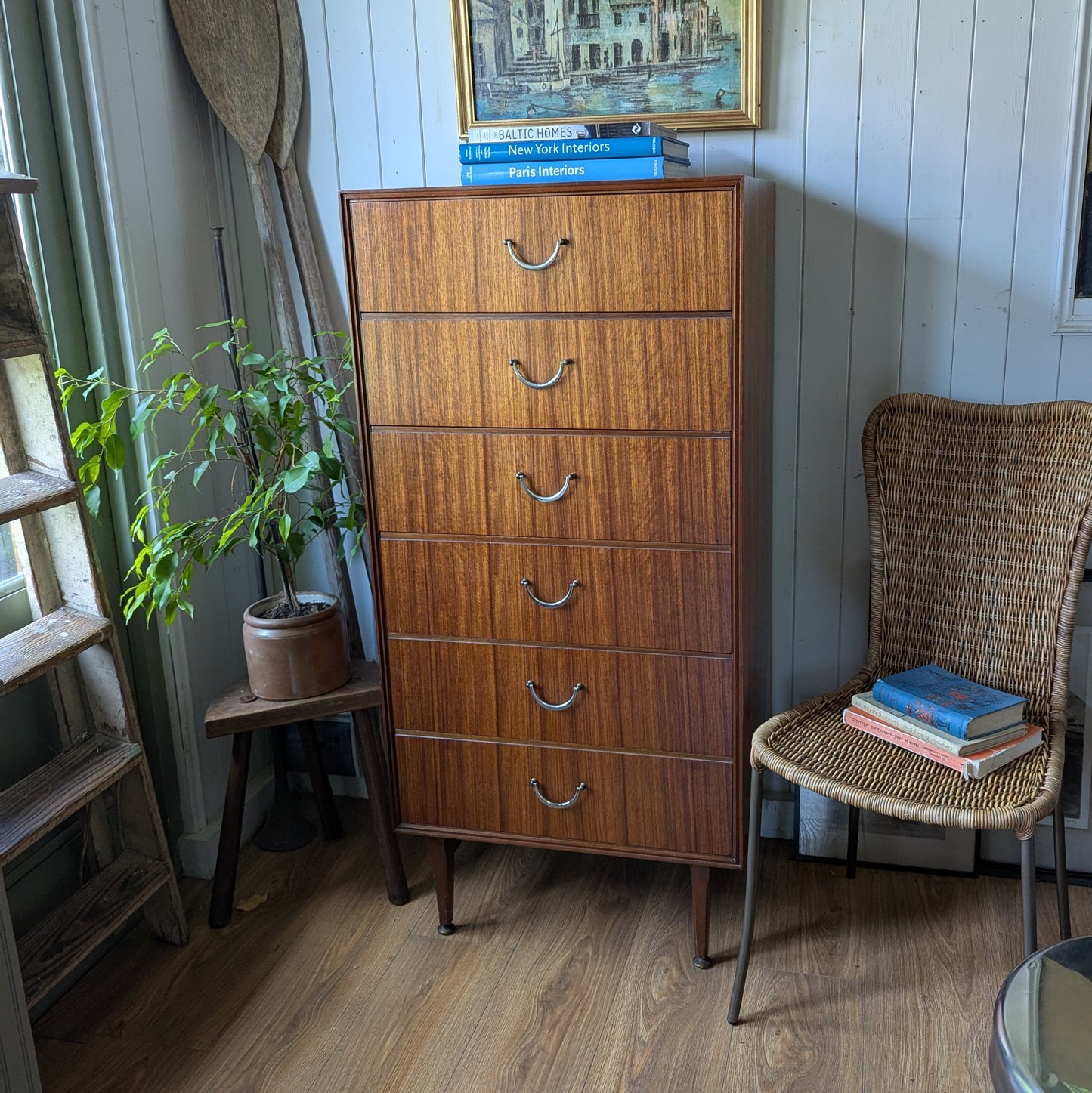 Tall Mid Century Chest of Drawers
