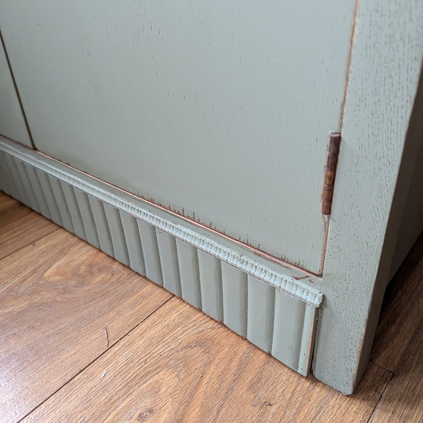 Small Vintage Painted Wardrobe.