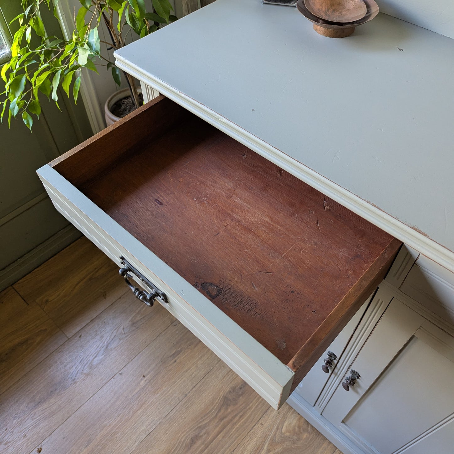 Painted Antique Cupboard