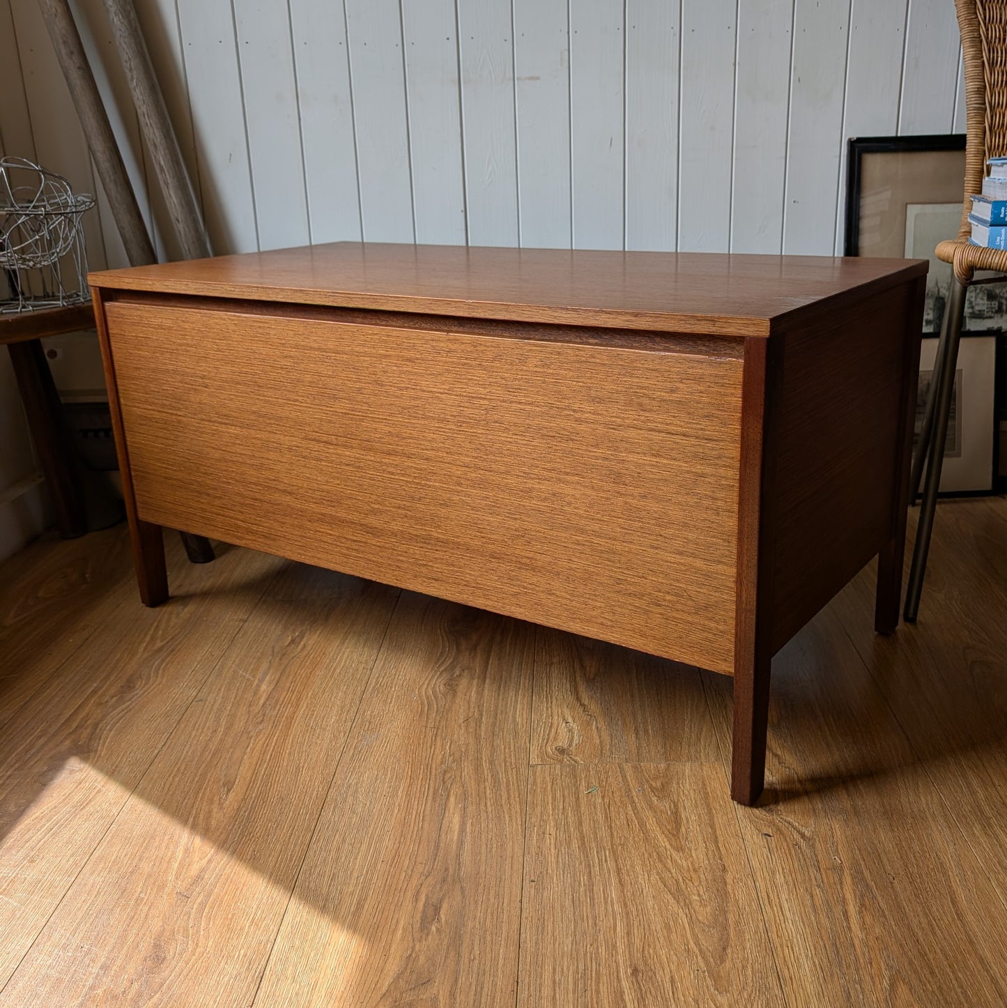 Mid Century Blanket Box by Meredrew