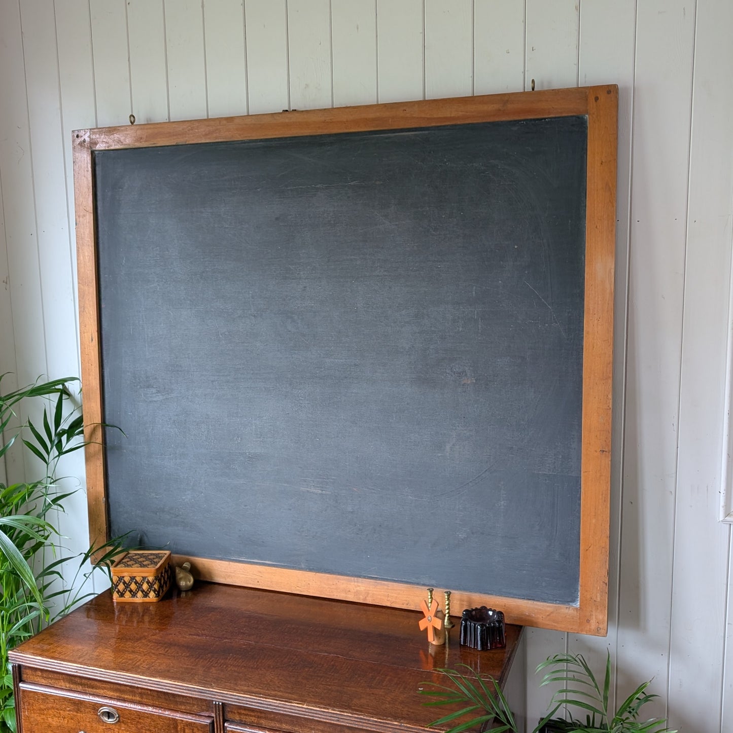 Large Vintage Double Sided Chalkboard