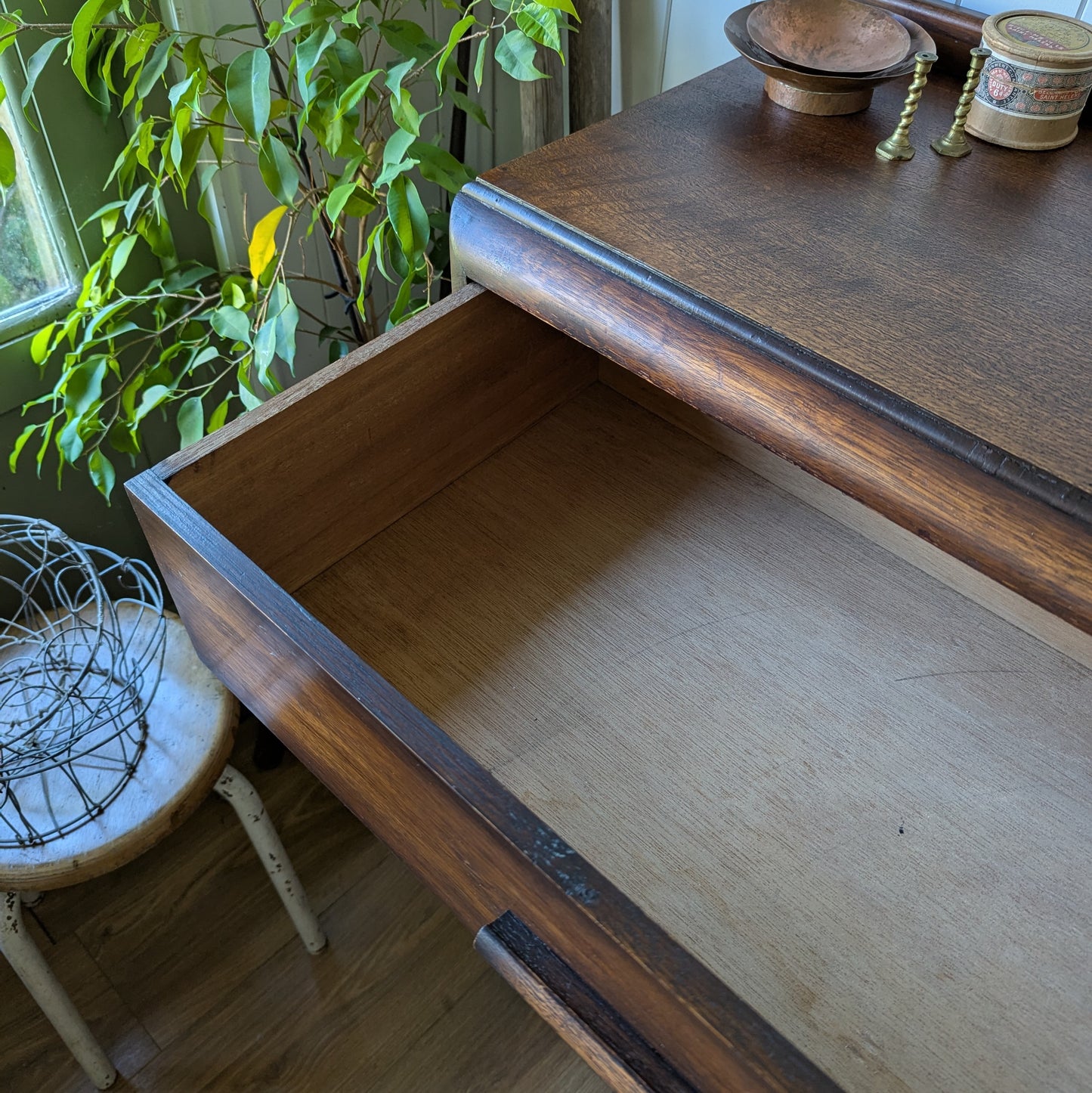 Oak Art Deco Chest of Drawers