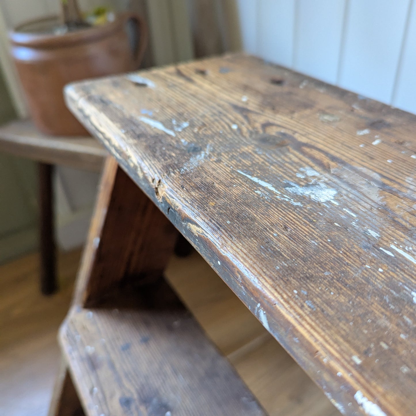 Small Antique Step Ladder