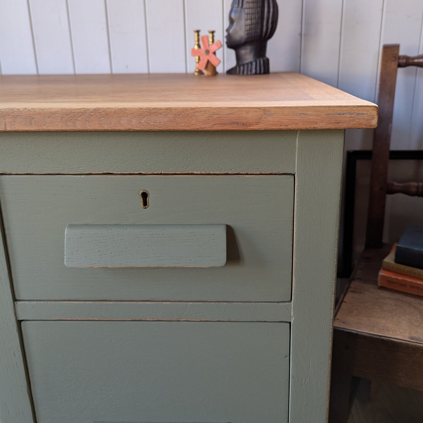 Painted Vintage Desk