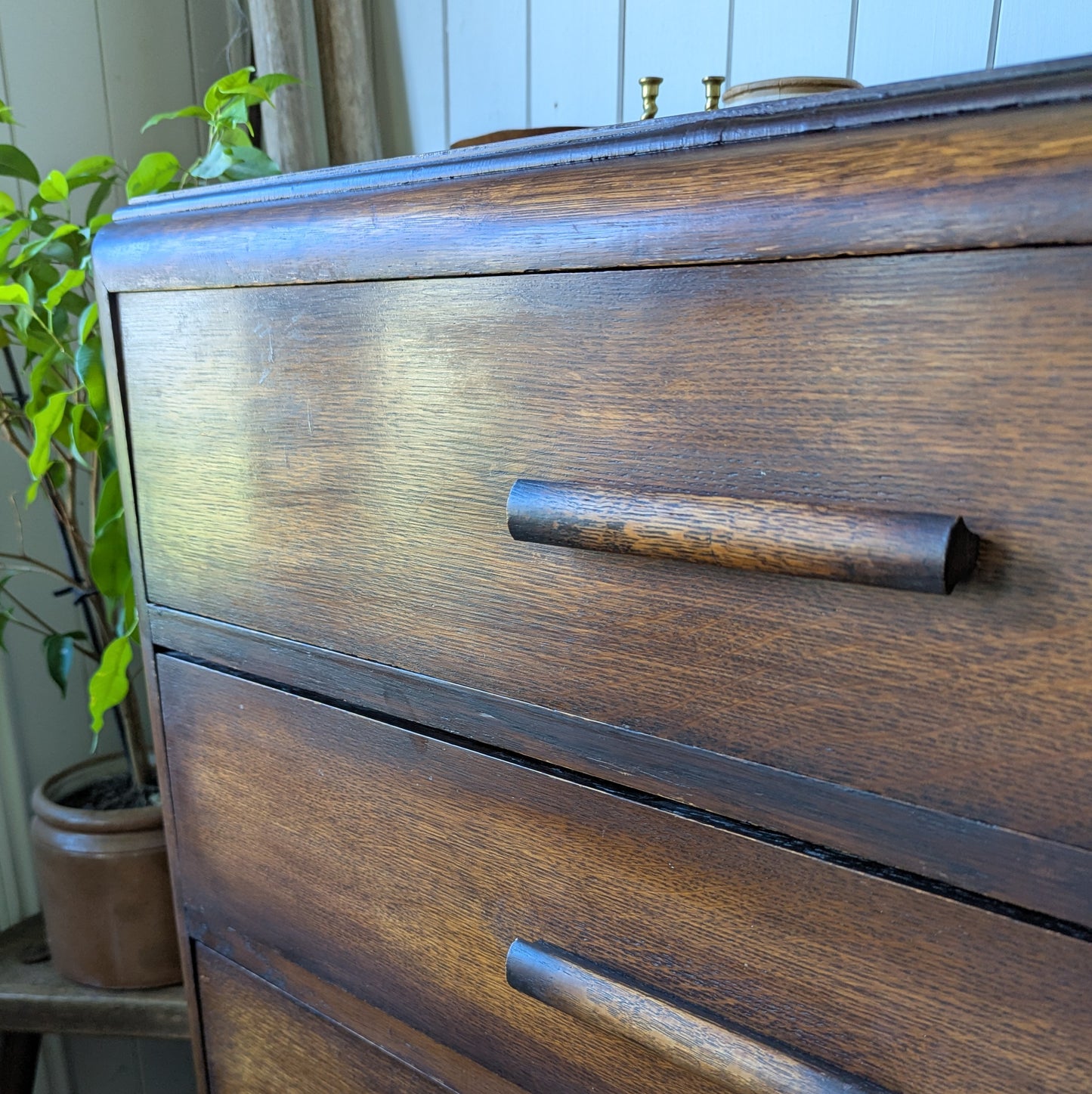 Oak Art Deco Chest of Drawers