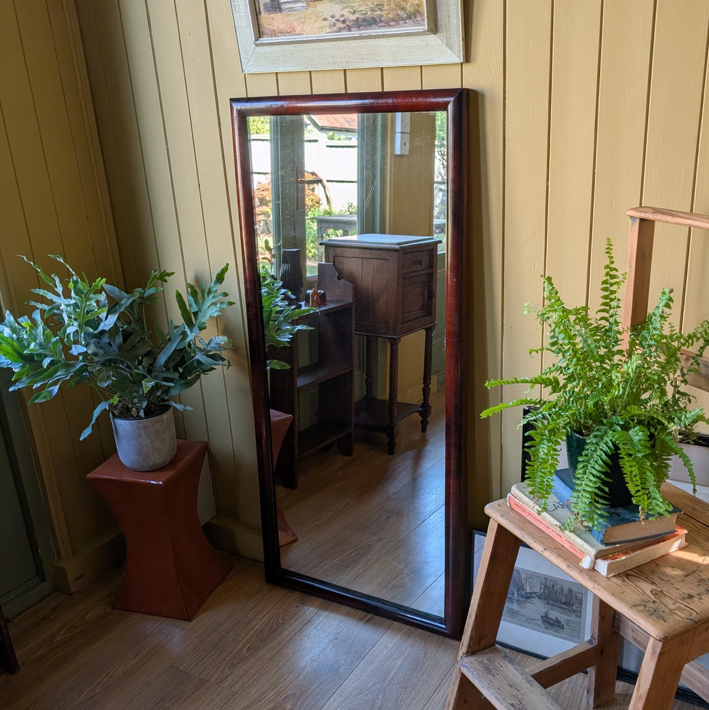 Large Victorian Shop Mirror