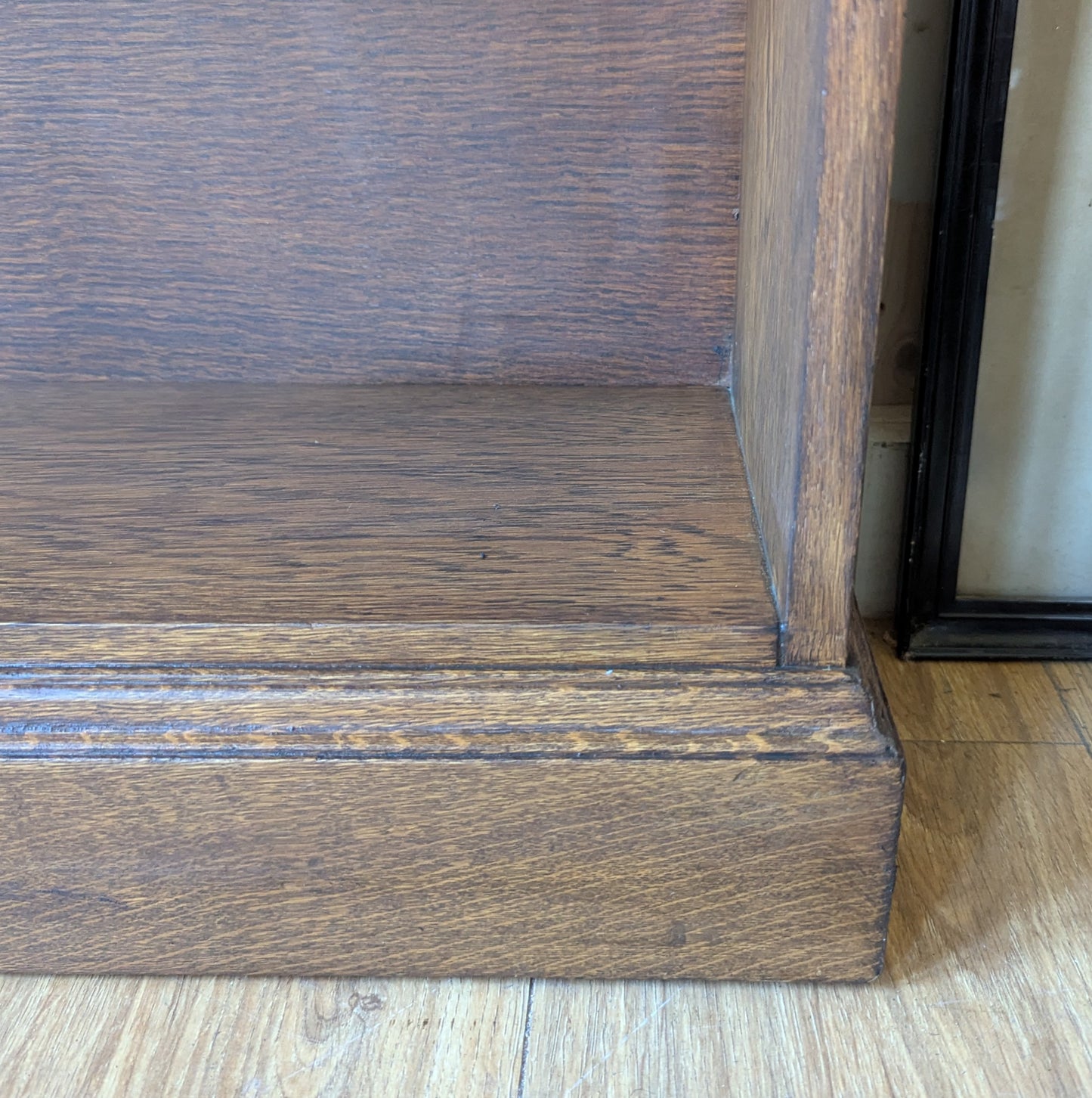 Small Vintage Oak Bookcase