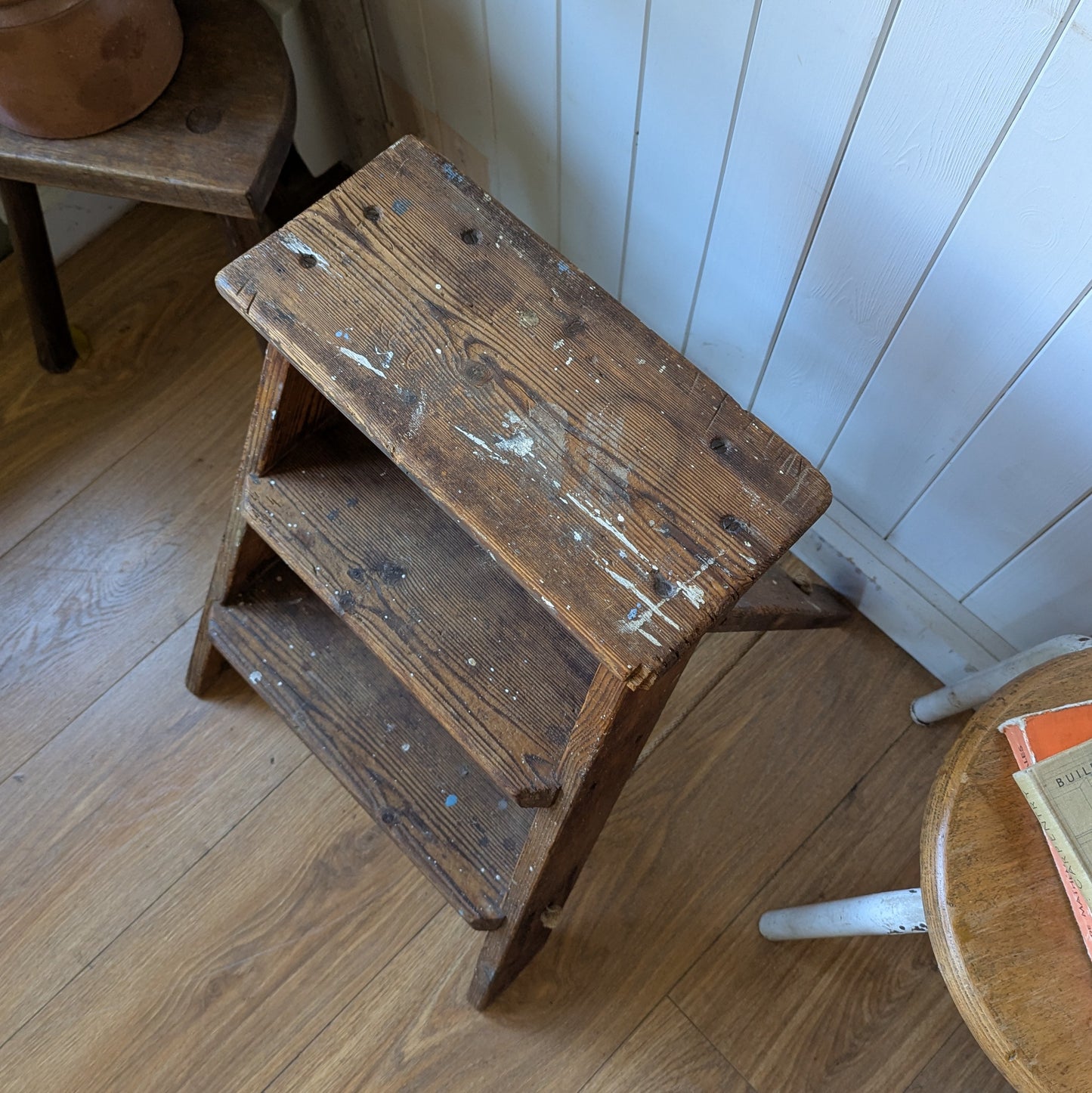 Small Antique Step Ladder