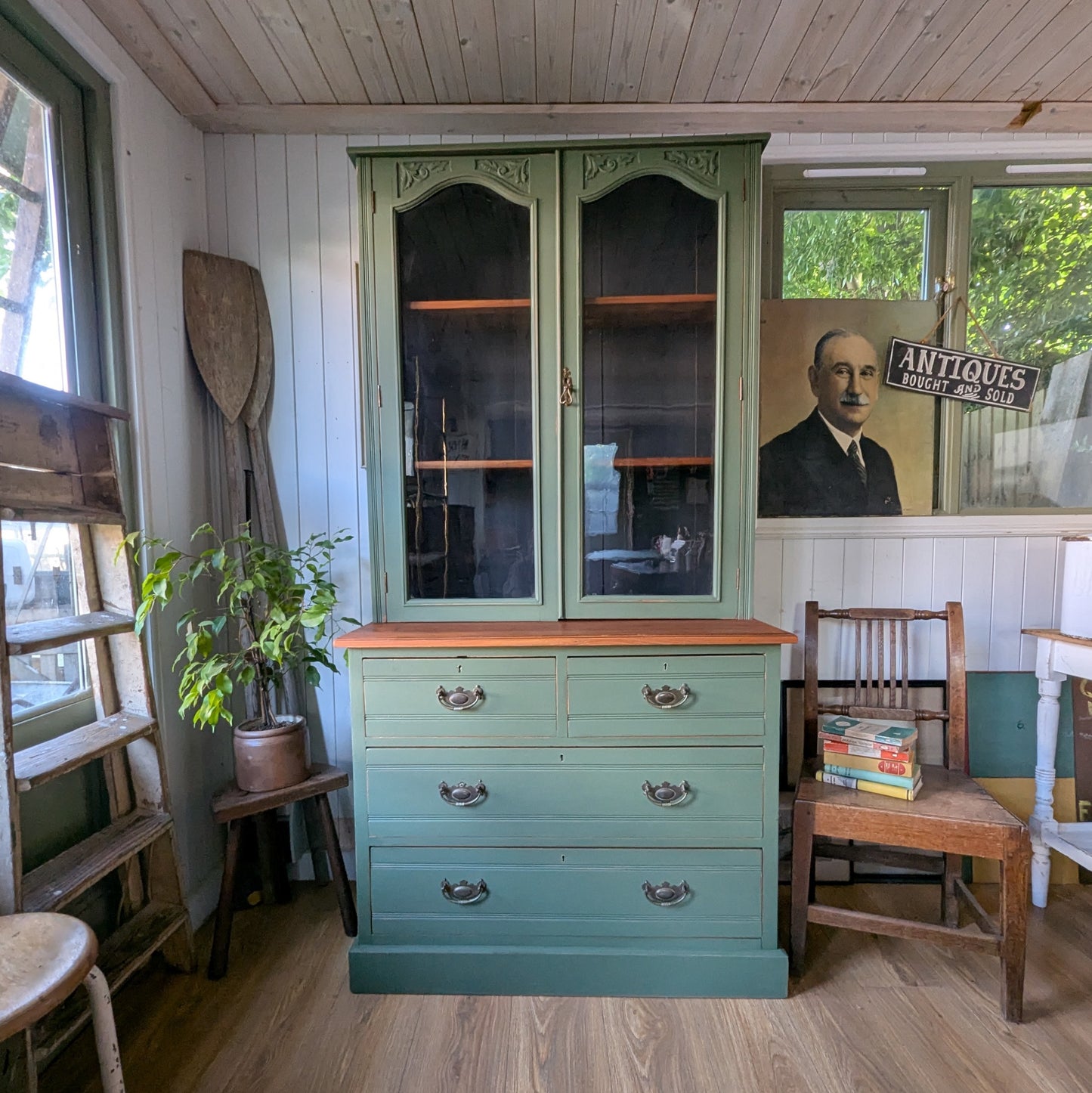 Glazed Antique Dresser