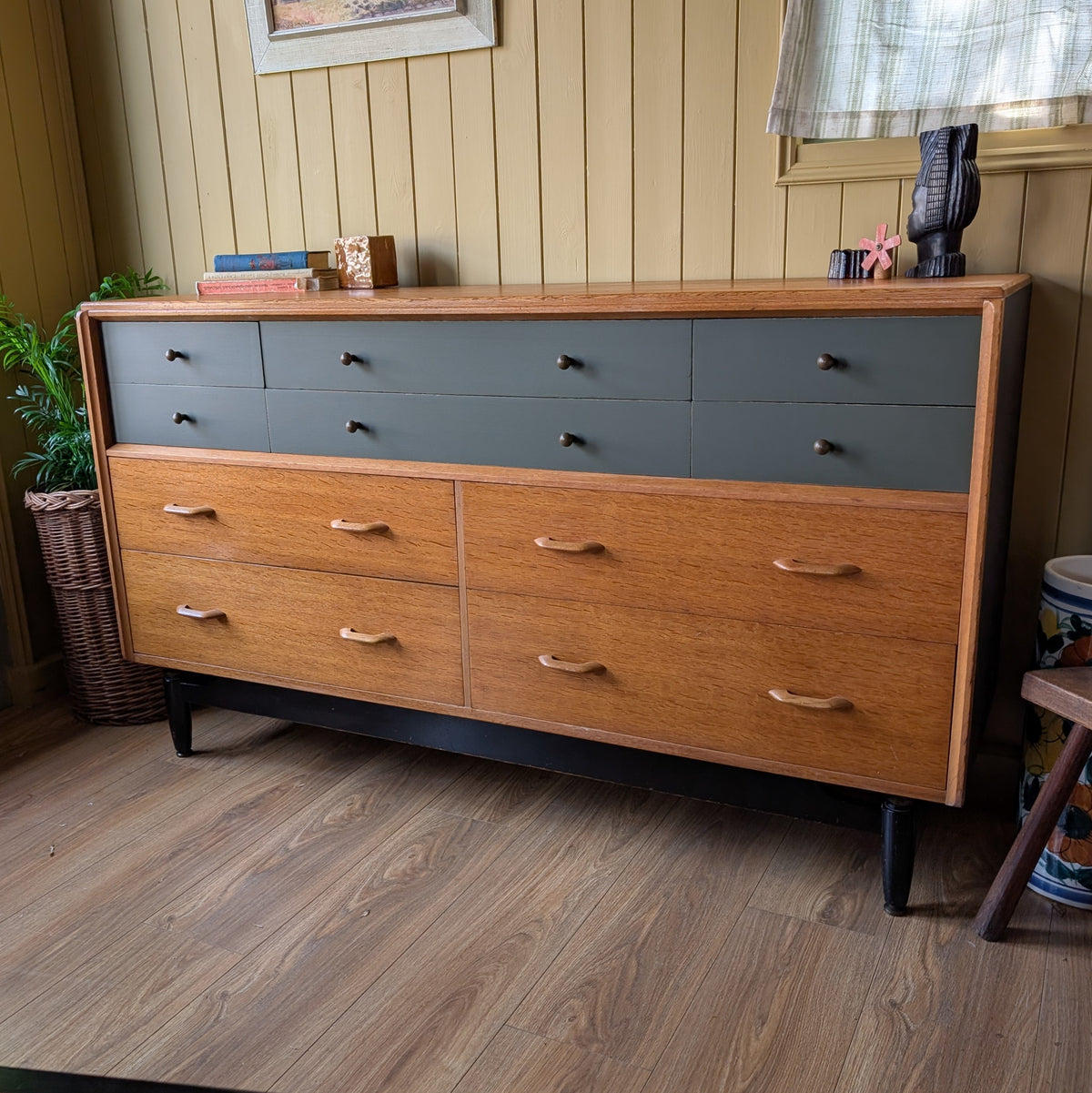 Mid Century Gplan Bank of Drawers
