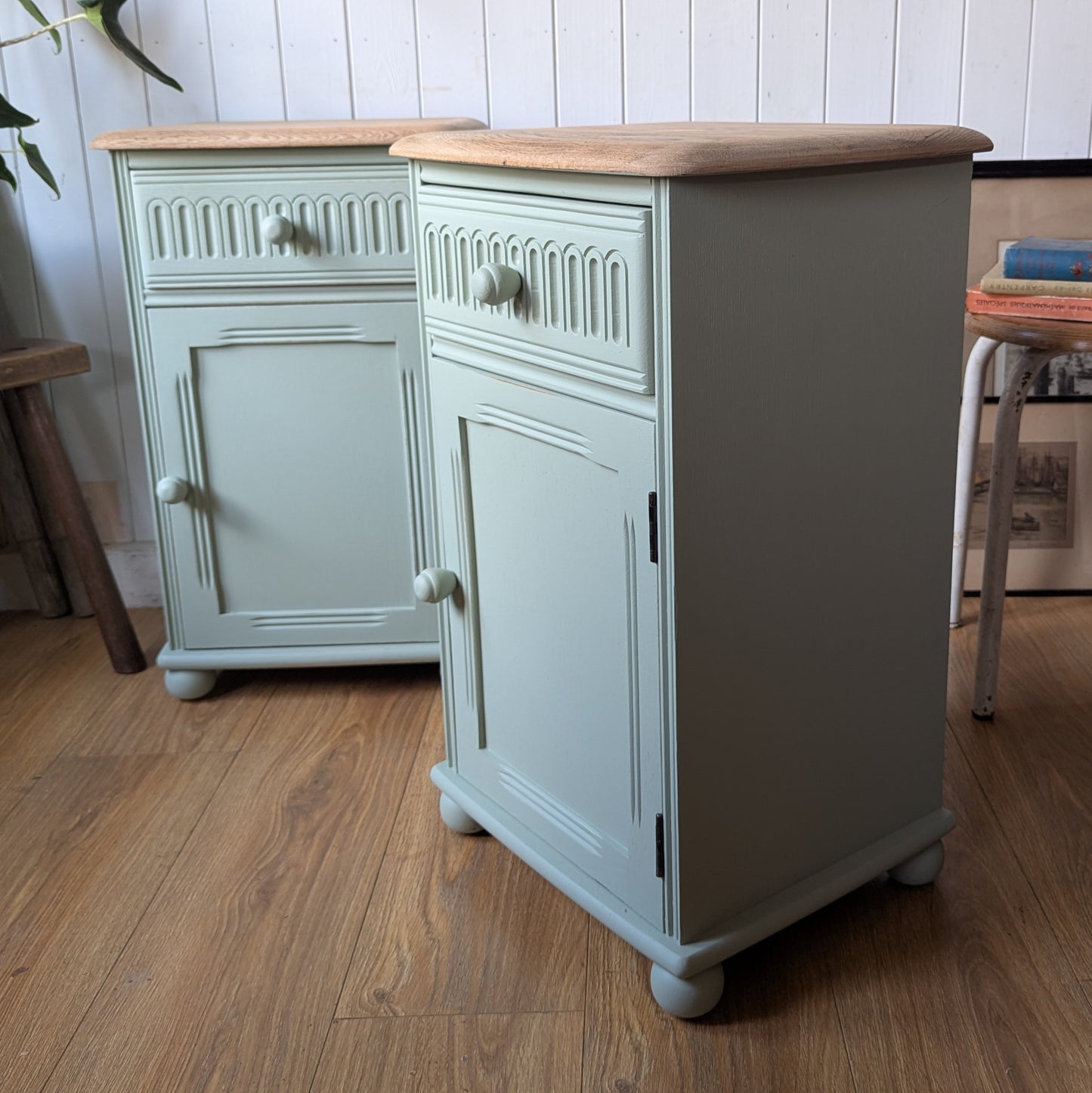 Pair of Vintage Bedside Tables