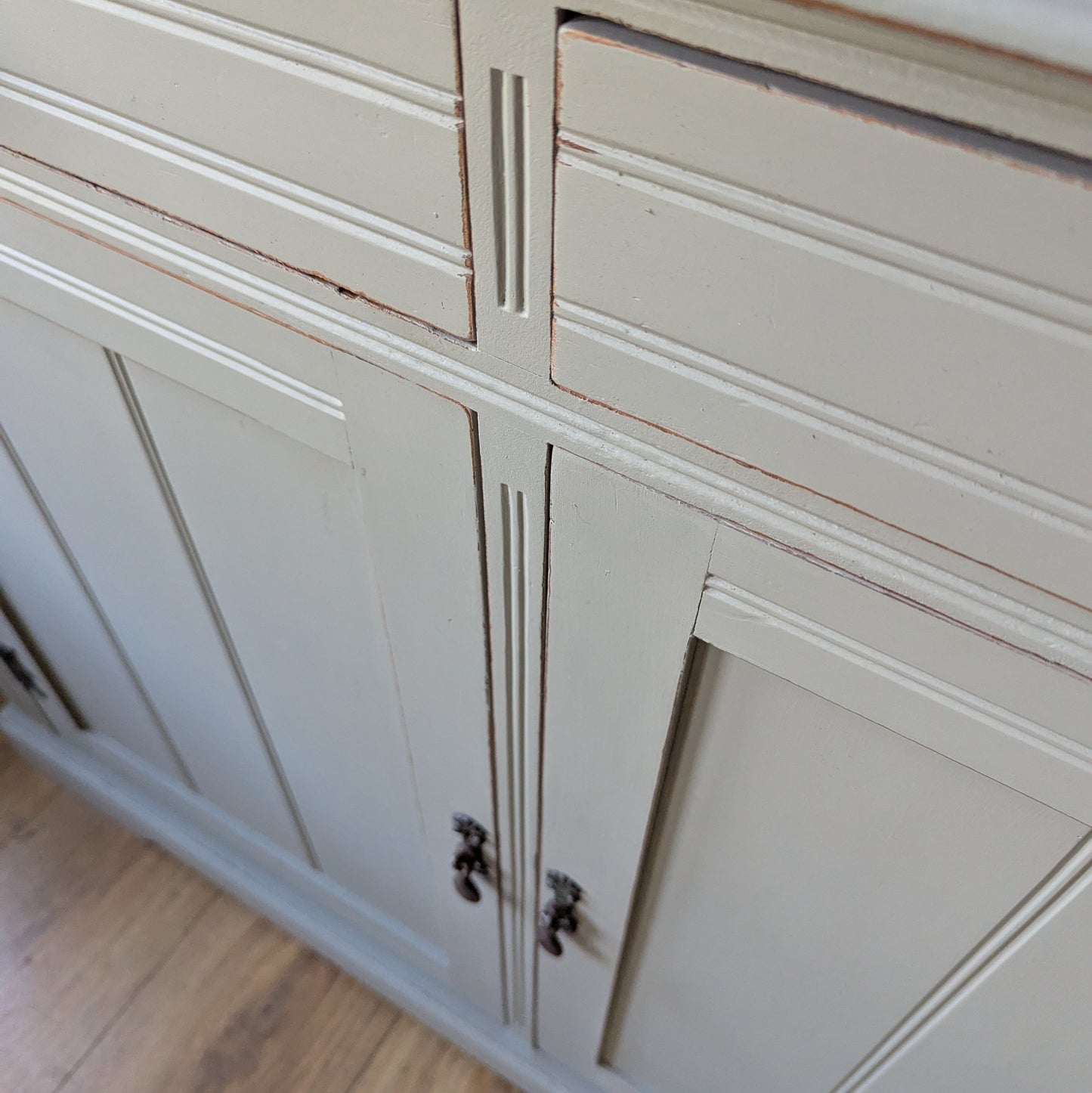 Painted Antique Cupboard