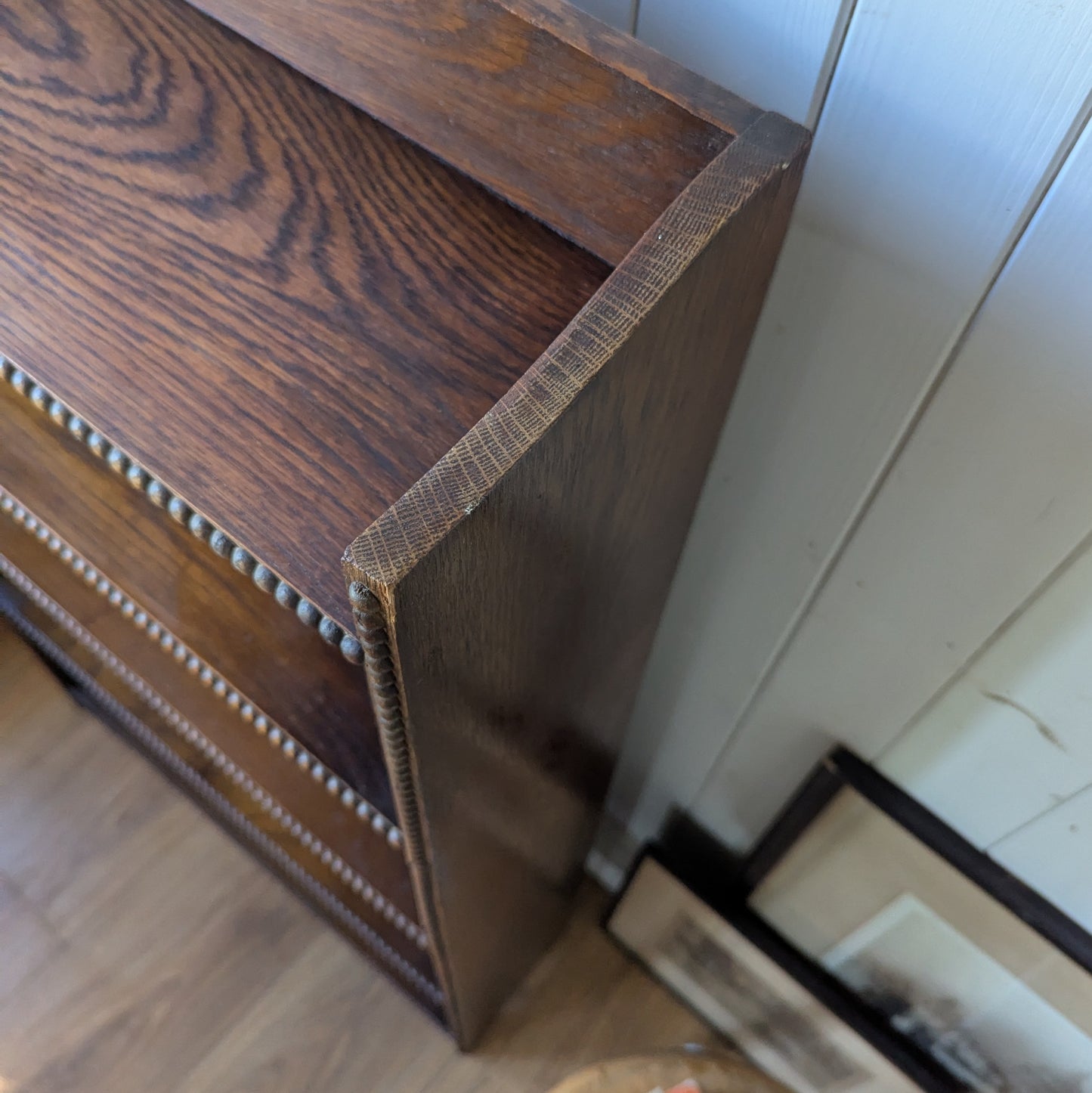 Small Antique Oak Bookcase