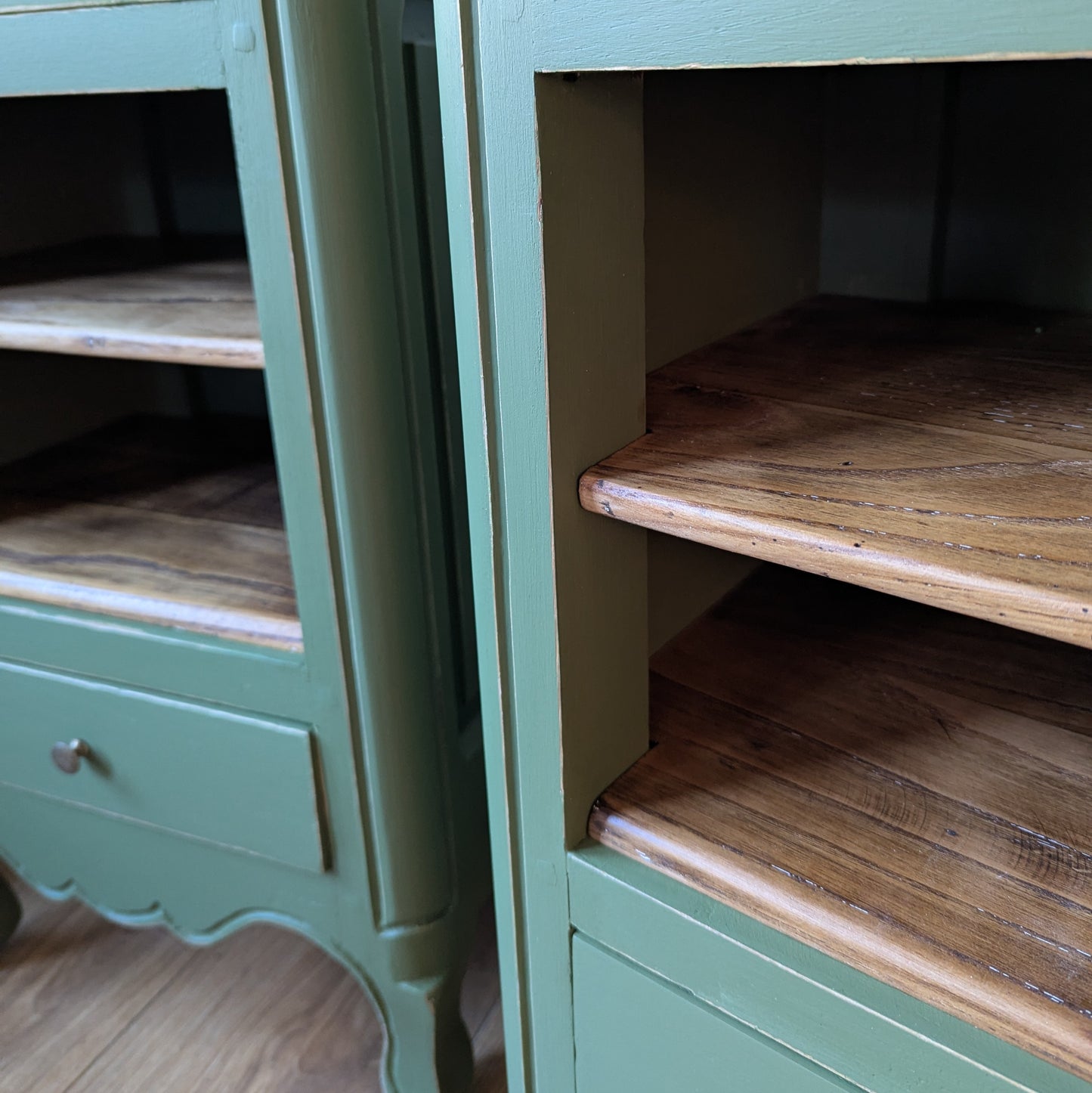 Pair of French Antique Bedside Tables