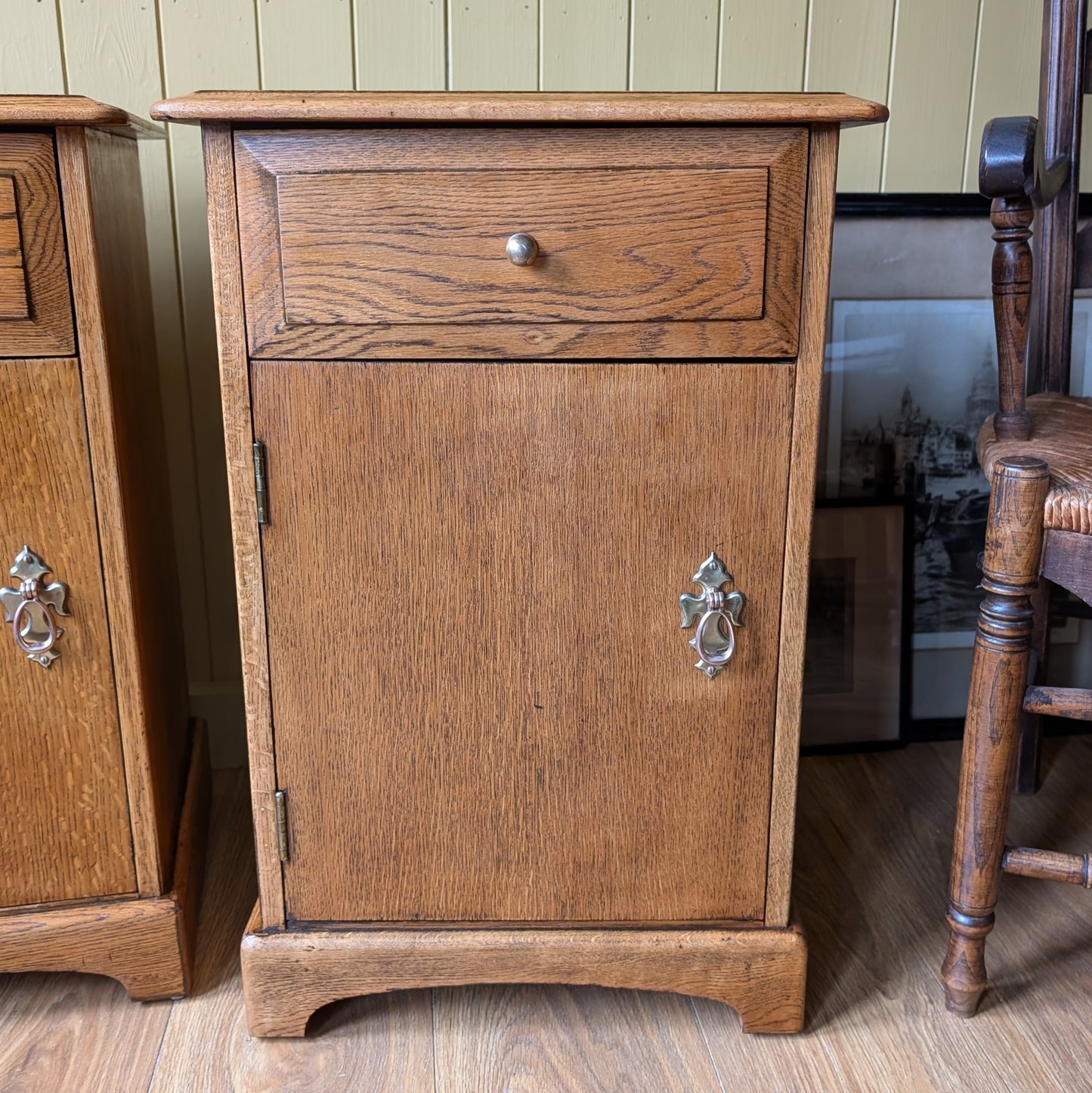 Pair of Vintage Bedside Cabinets by Stag
