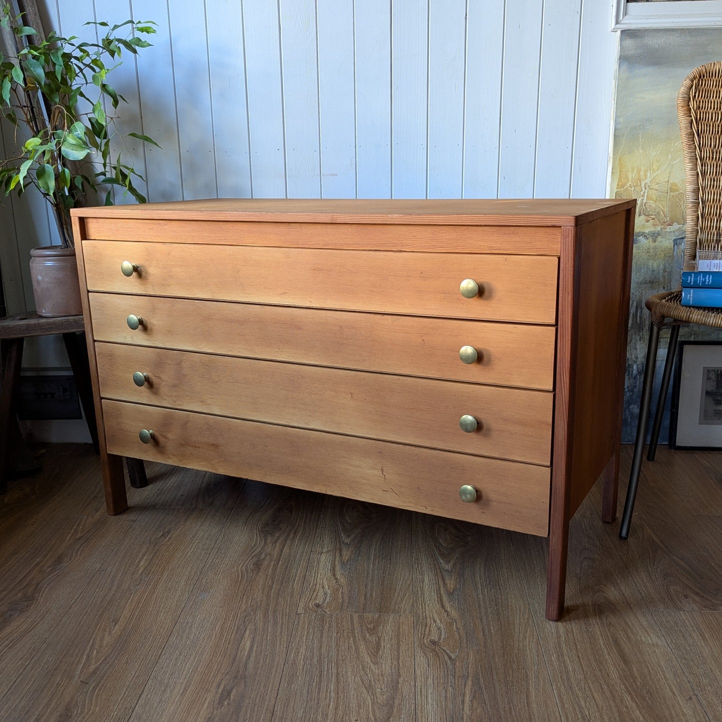 Low Mid Century Chest of Drawers