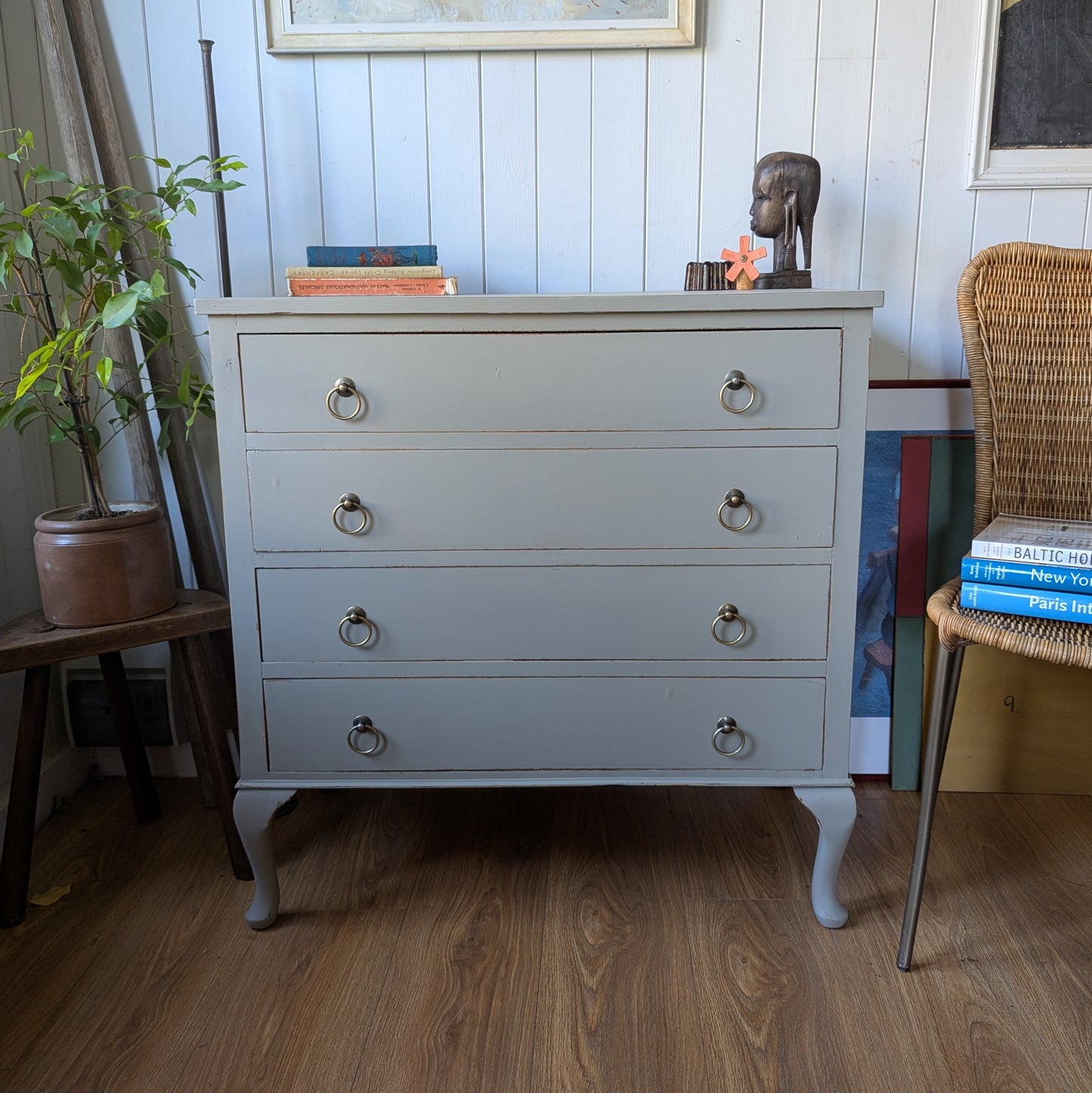 Painted Vintage Chest of Drawers