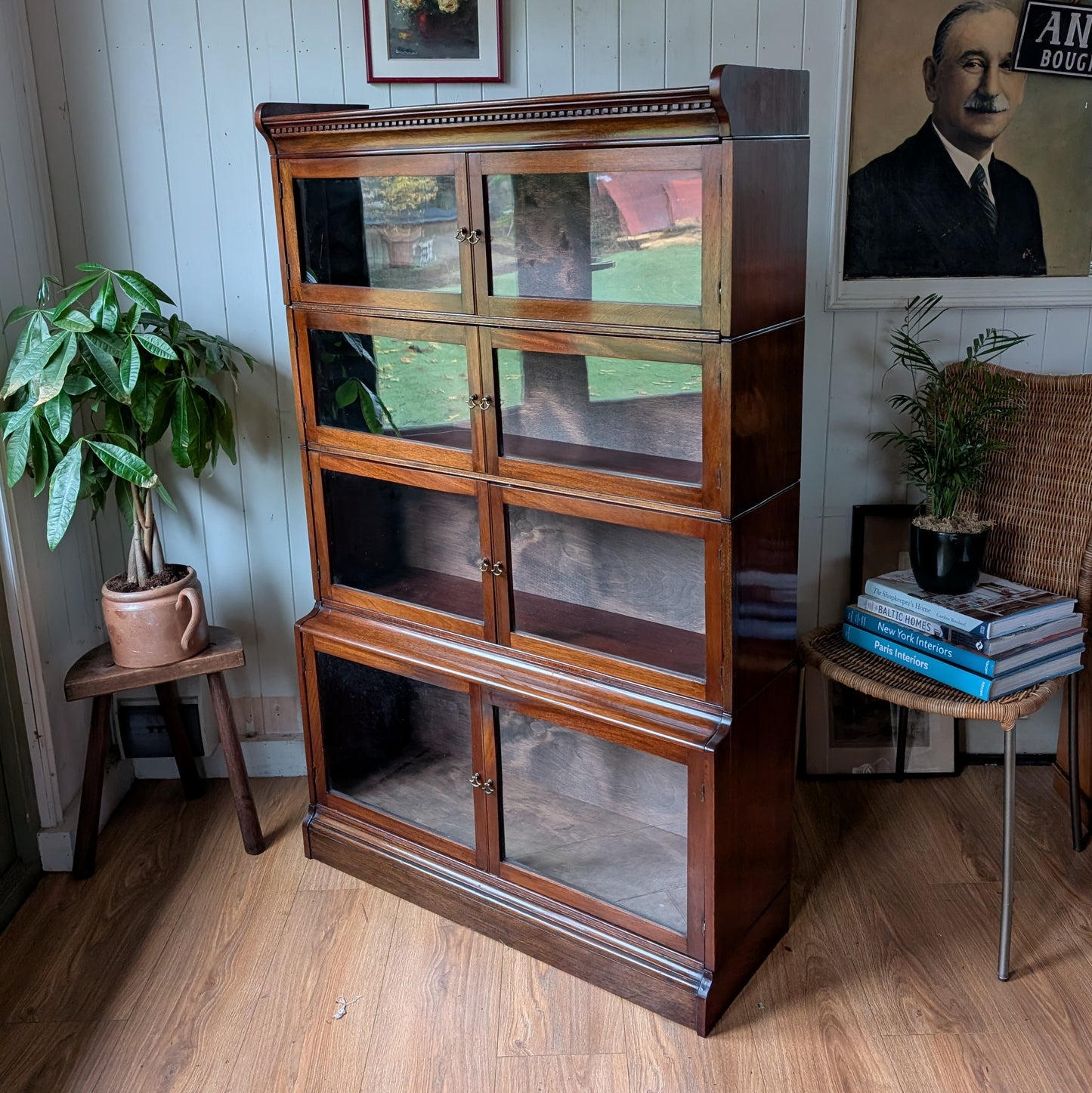 Antique Barristers Bookcase manufactured by Minty