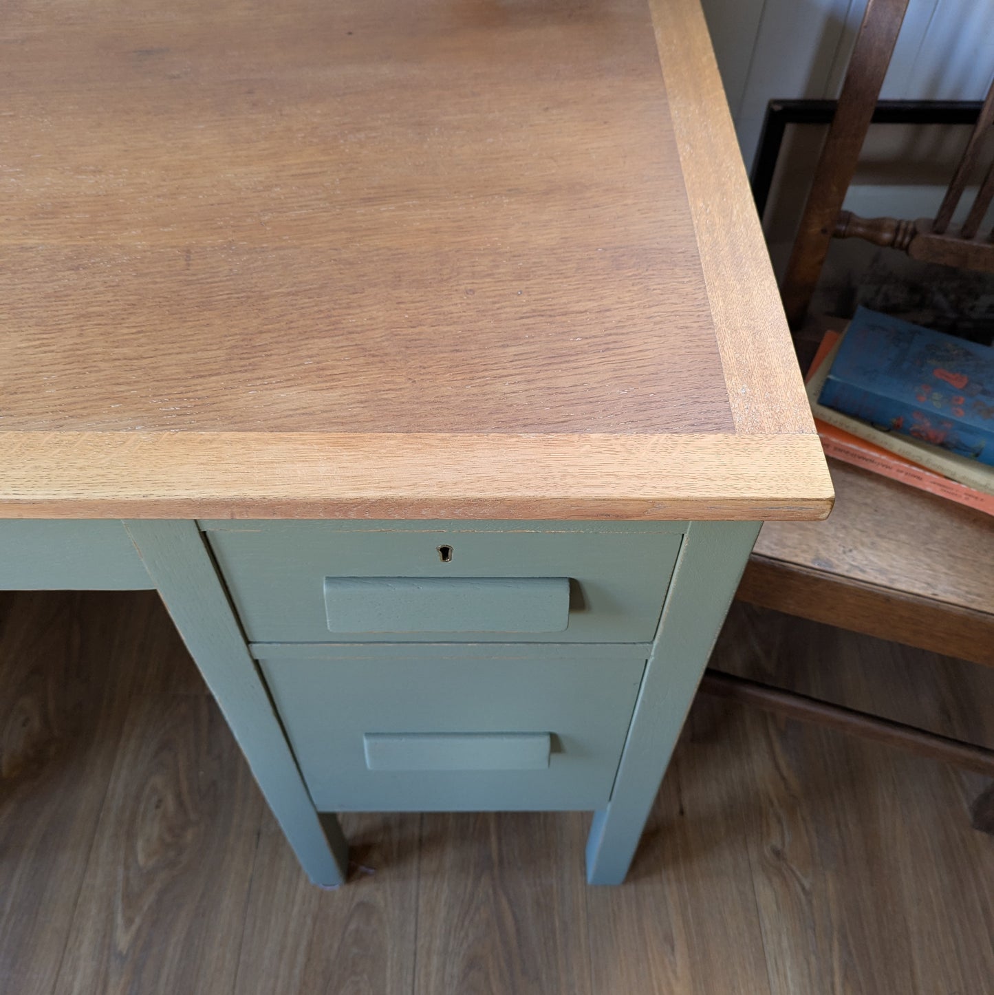 Painted Vintage Desk