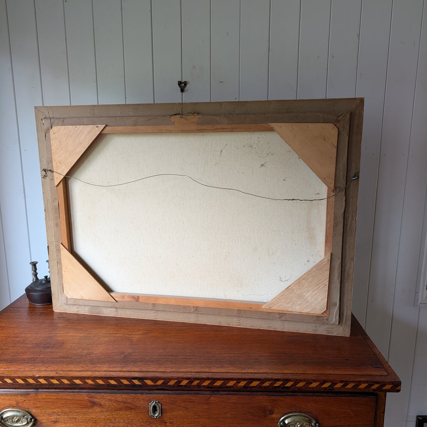 Vintage Oil Painting "Before The Sun Breaks"