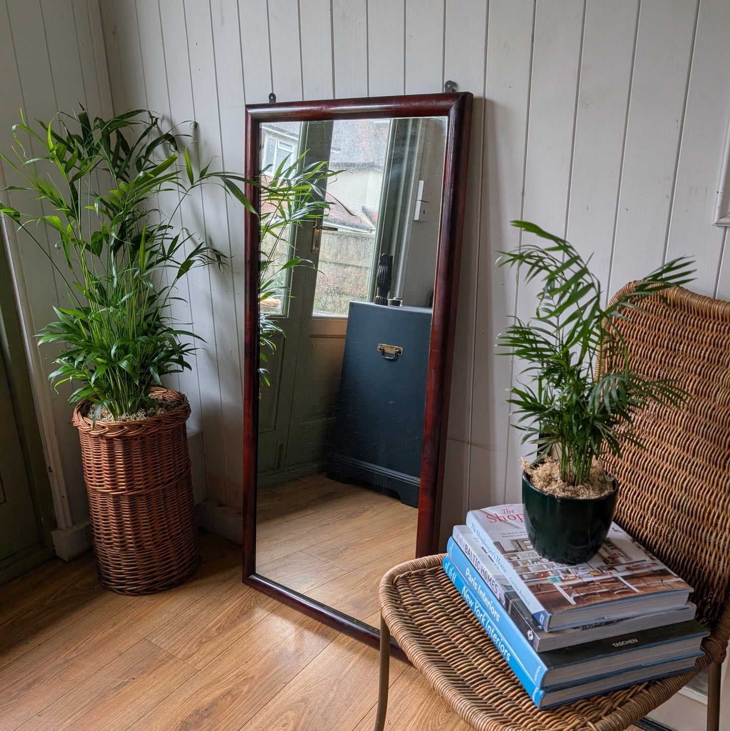 Large Victorian Shop Mirror