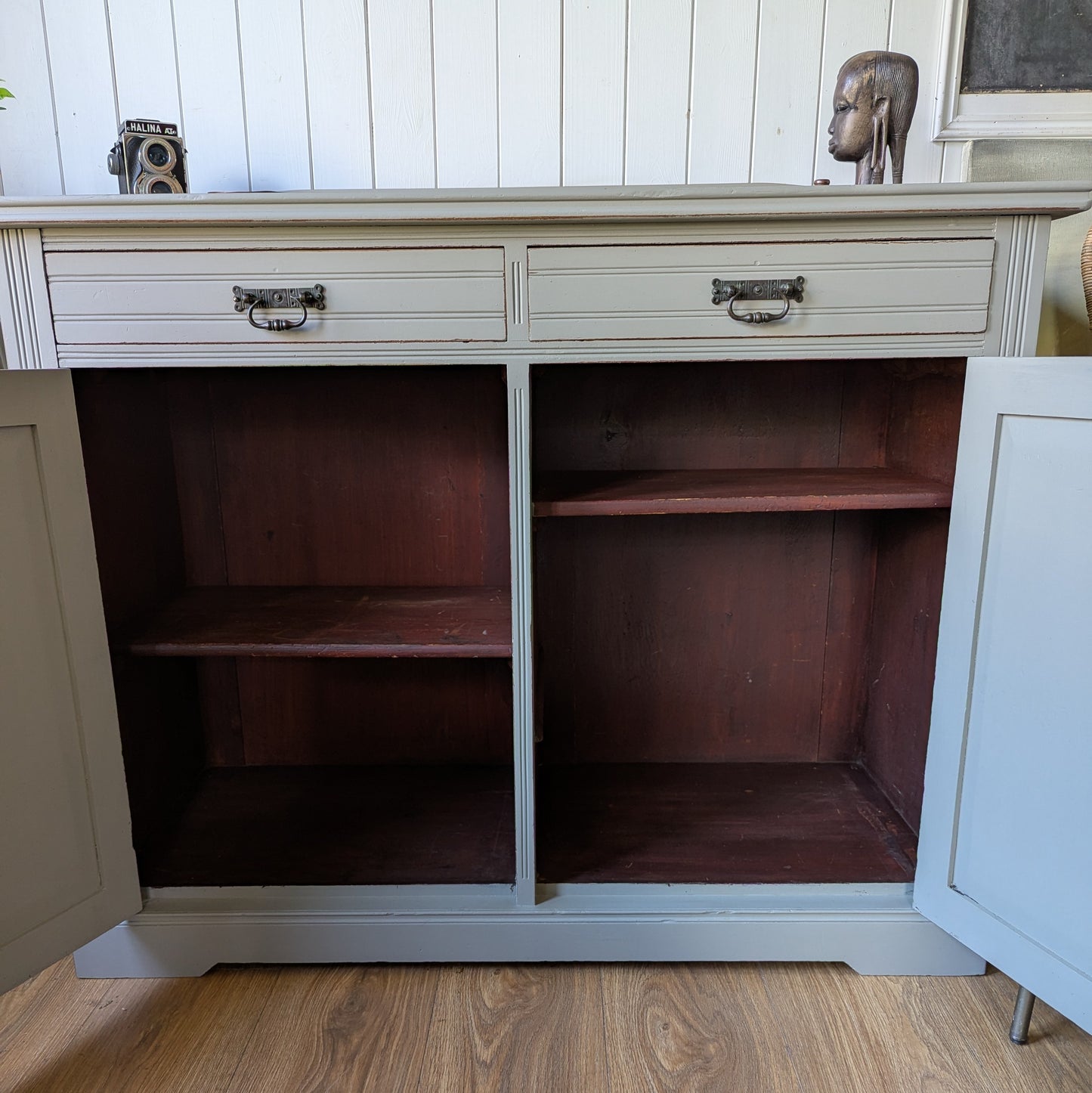 Painted Antique Cupboard