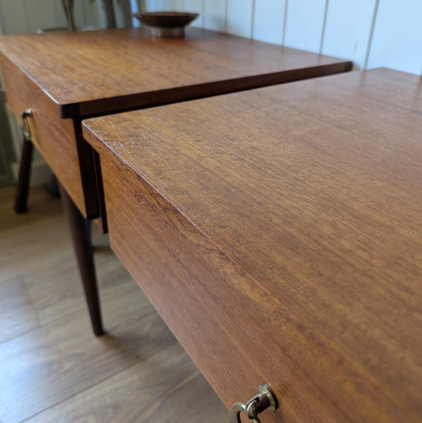 Pair of Mid Century Bedside Tables